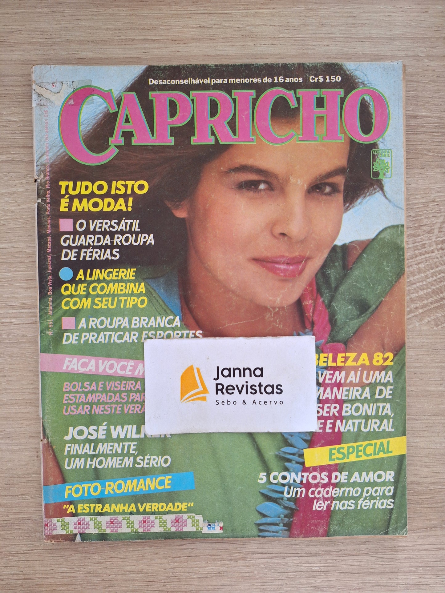 Revista Capricho 551 (1981)
