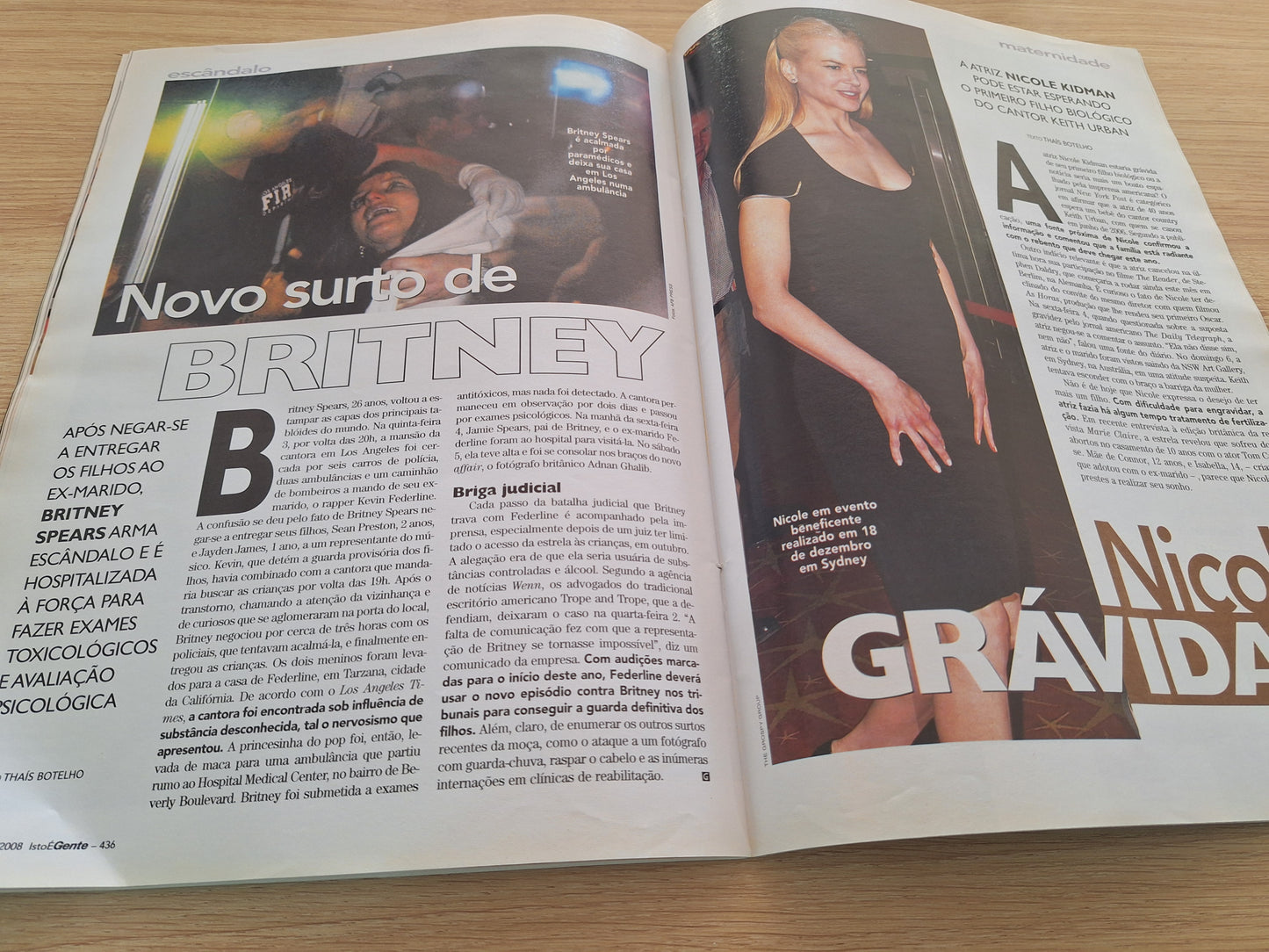 Revista Istoé Gente 436 (2008)