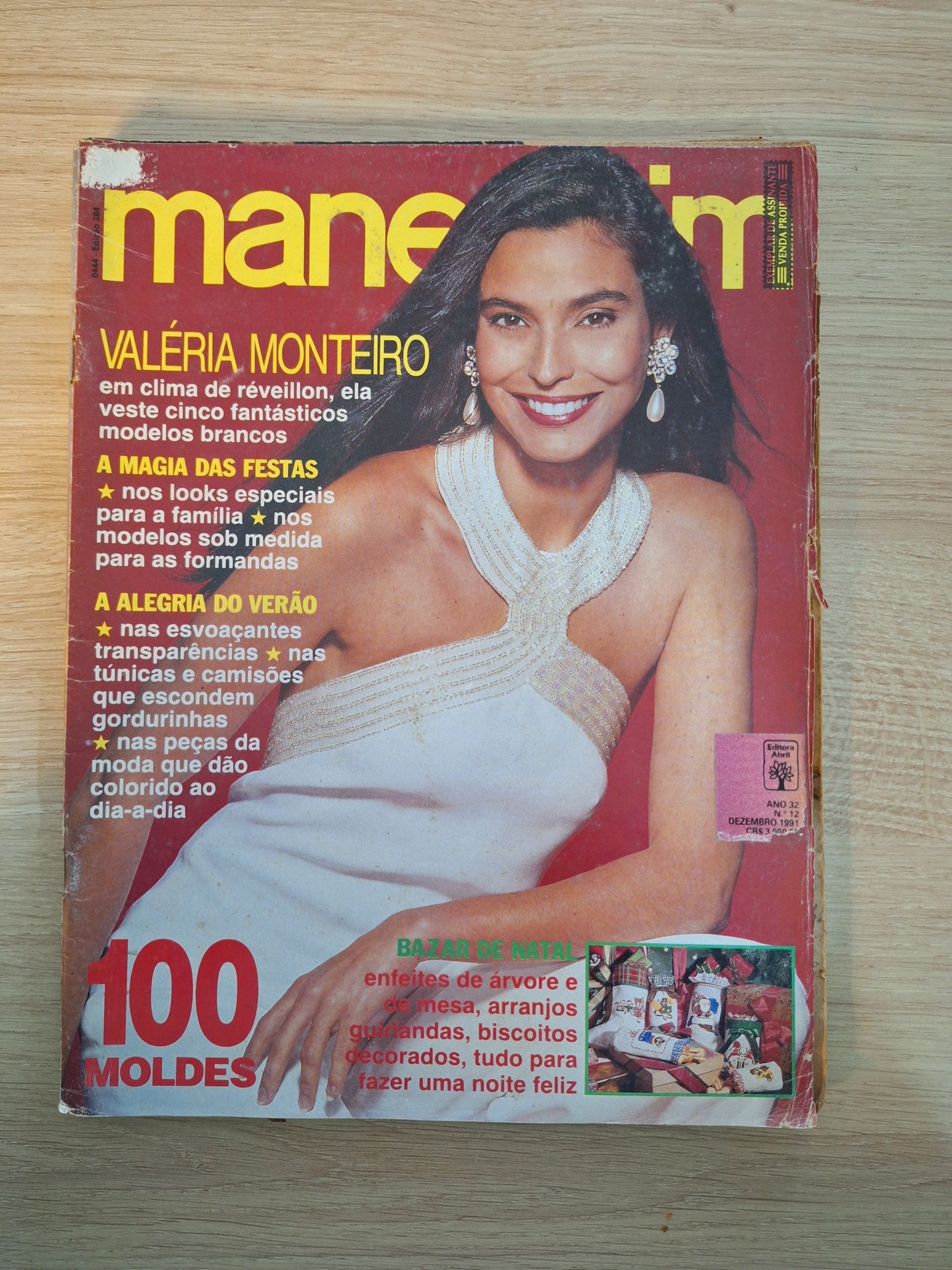Revista Manequim 384 (1991)