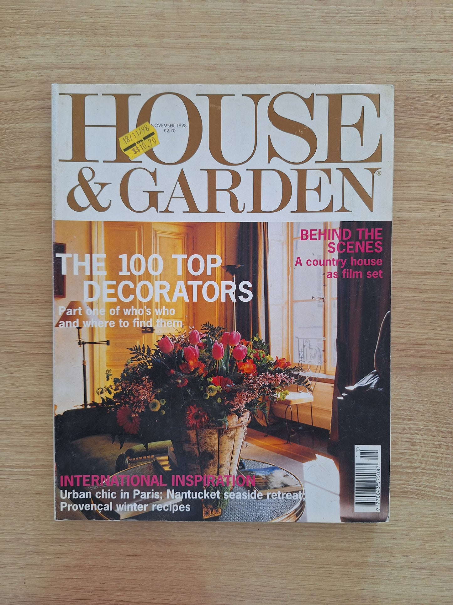 Revista House e Garden (1998)