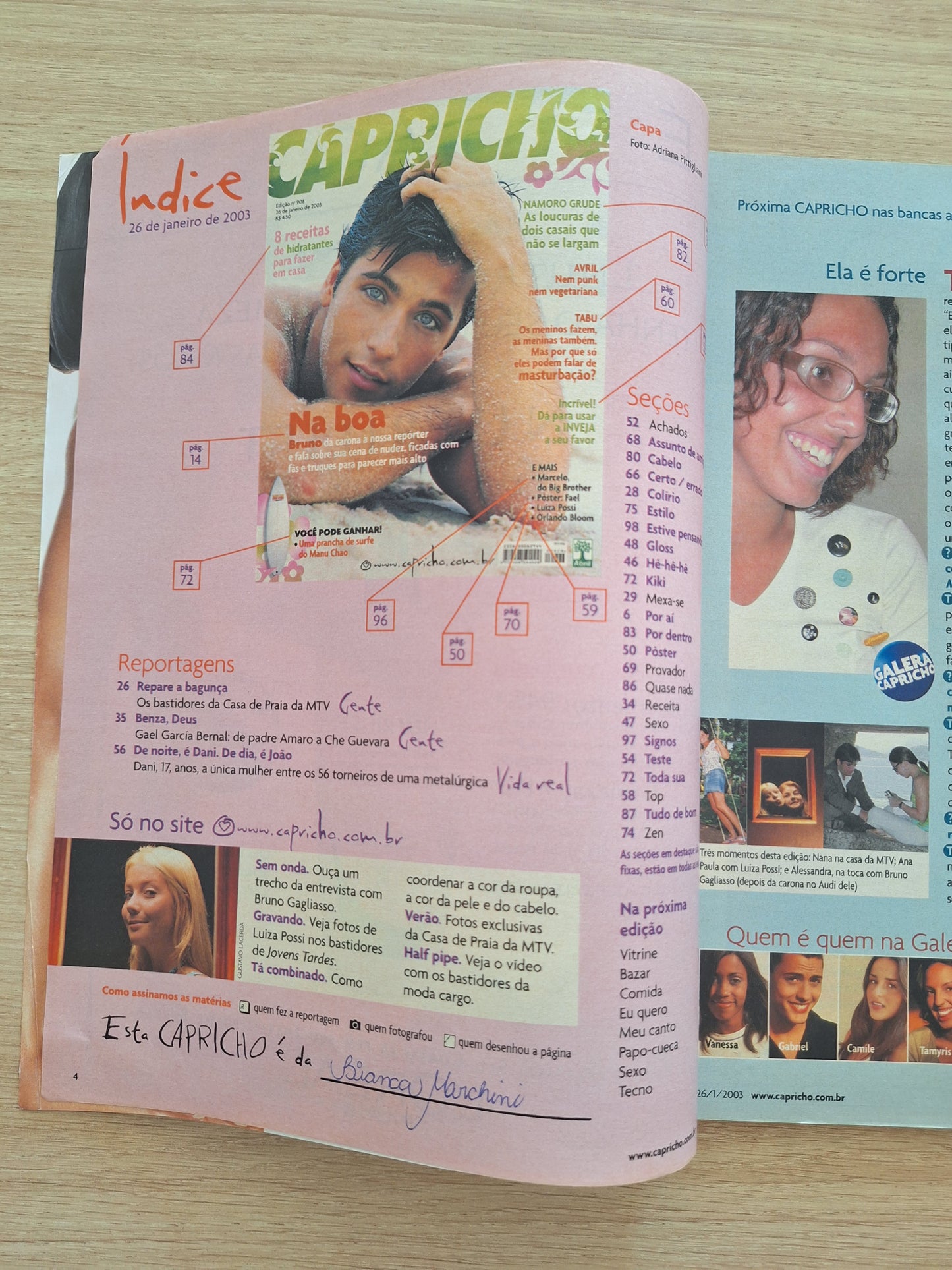 Revista Capricho 906 (2003)