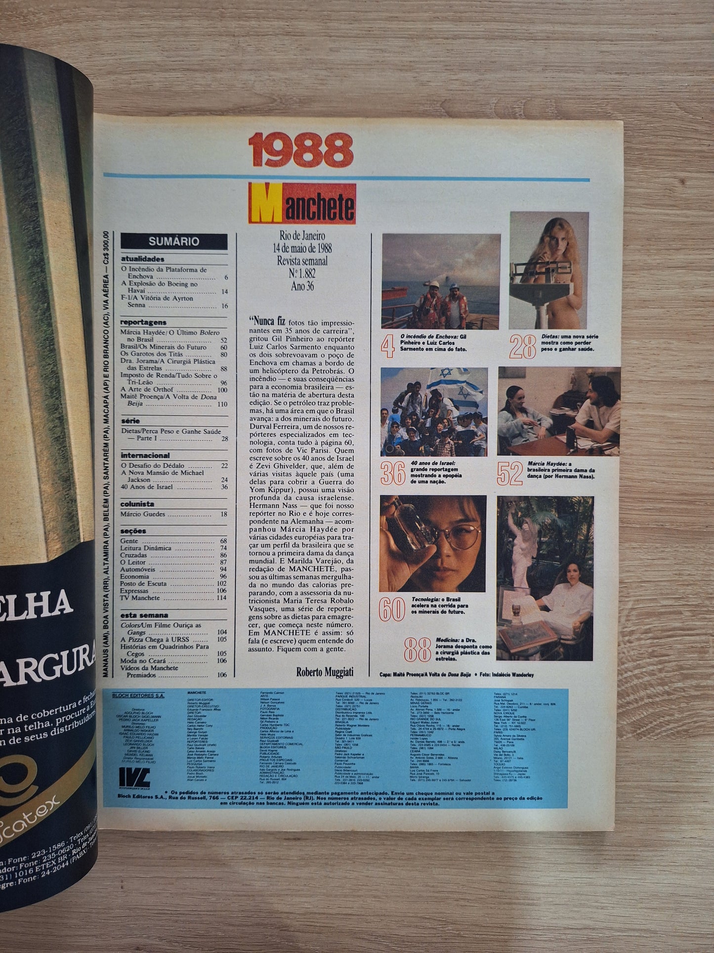 Revista Manchete 1882 (1988)