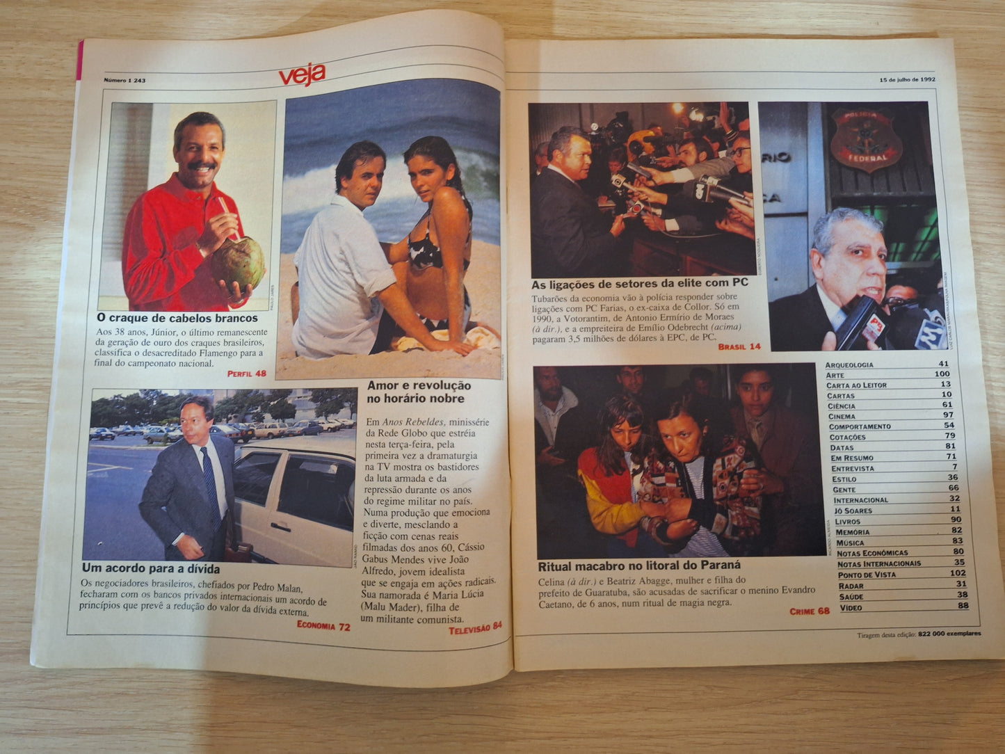 Revista Veja 1243 (1992)