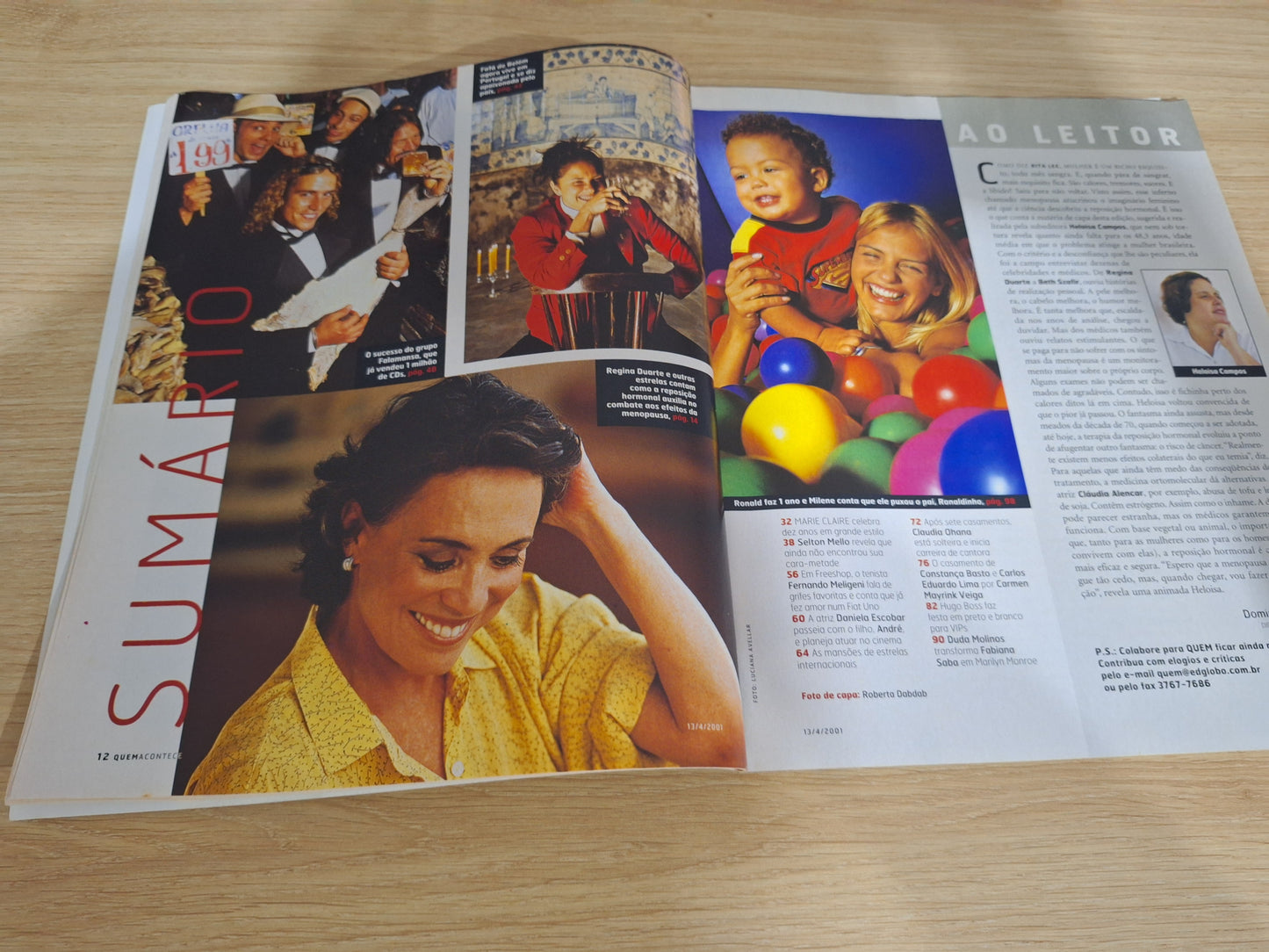 Revista Quem Acontece 31 (2001)