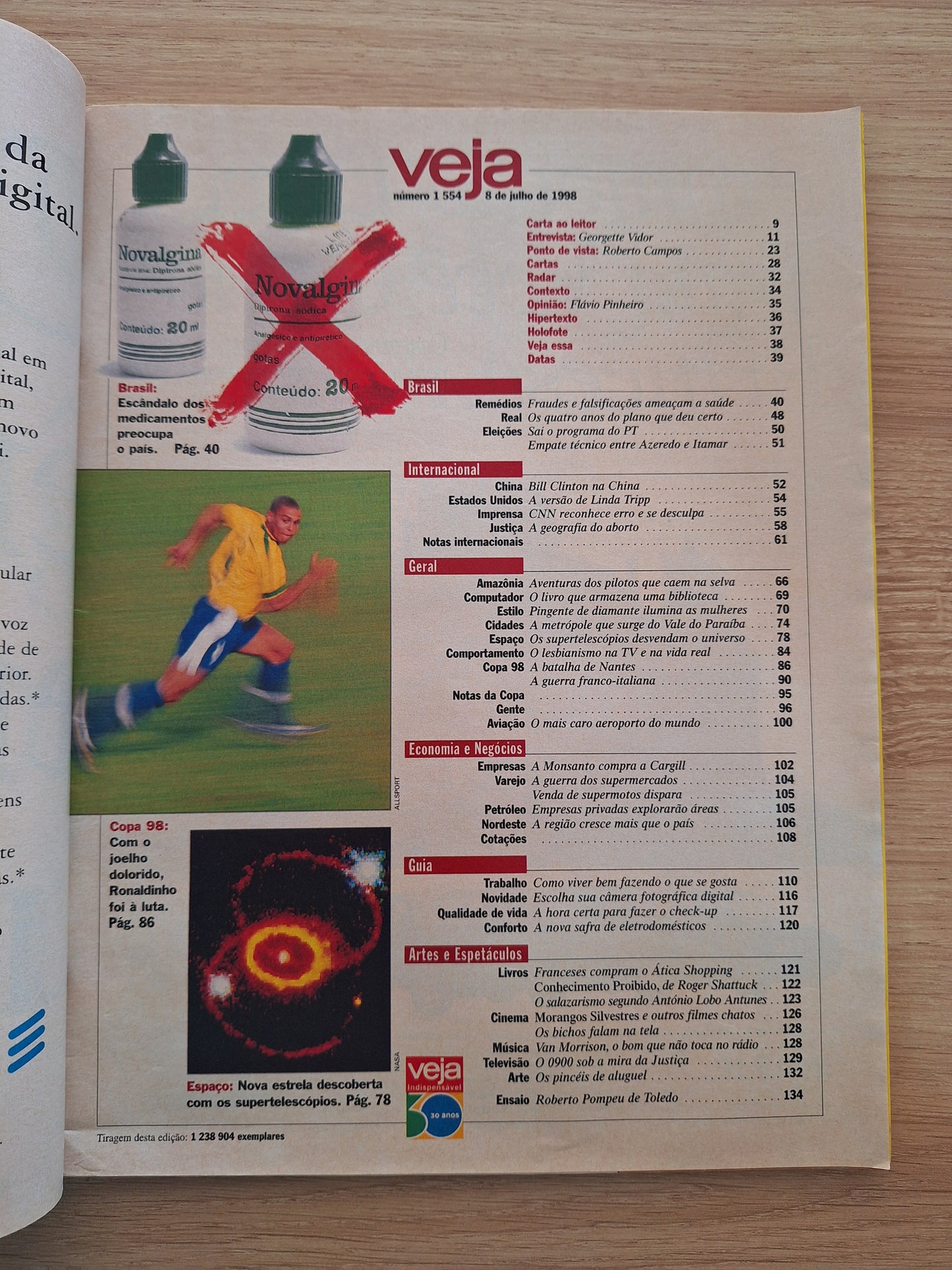 Revista Veja 1554 (1998)