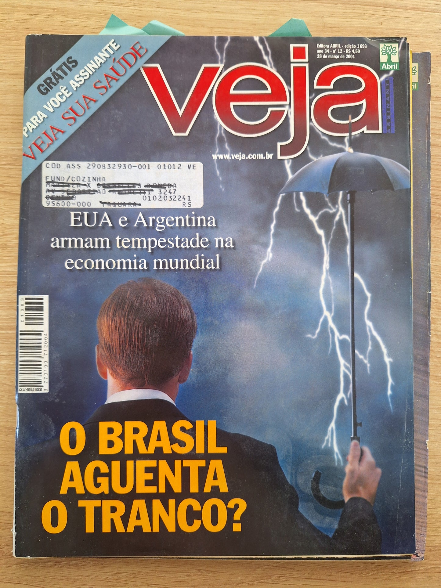Revista Veja 1693 (2001)