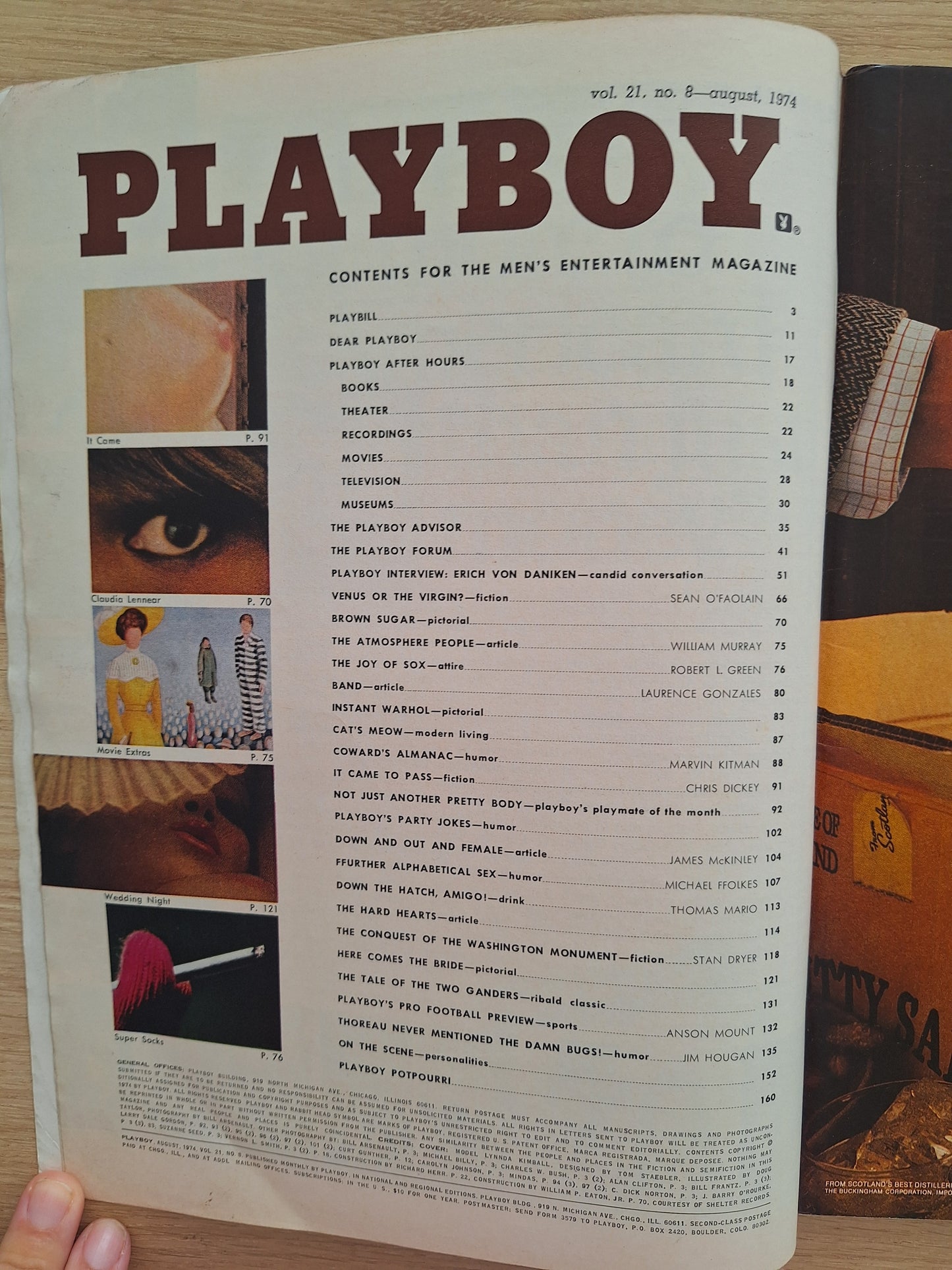 Revista Playboy Americana (1974)