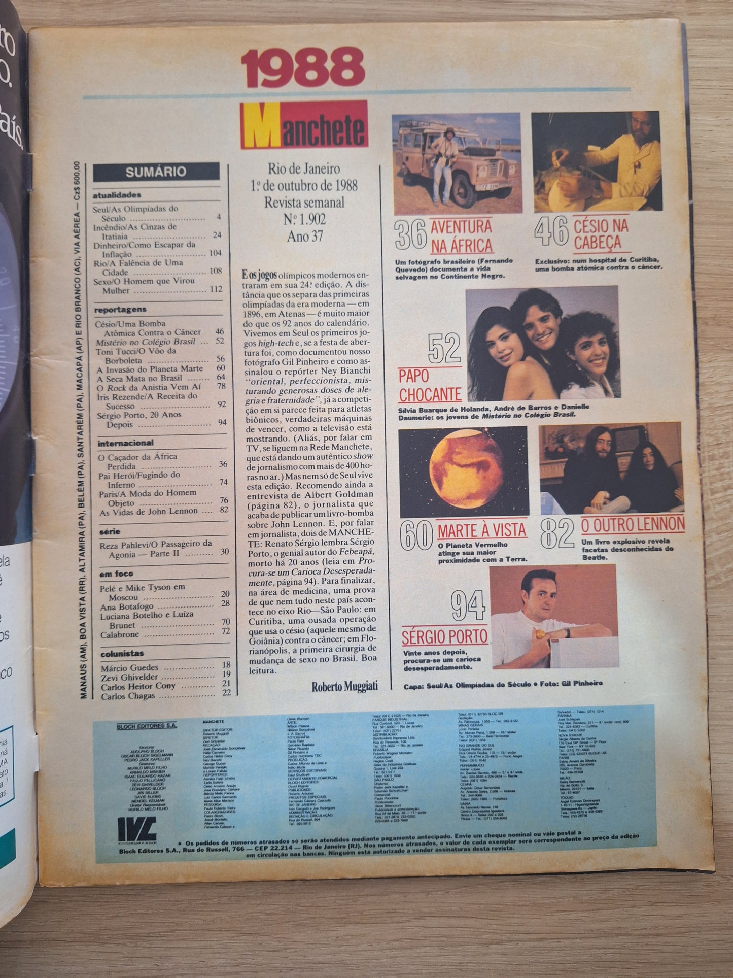 Revista Manchete 1902 (1988)