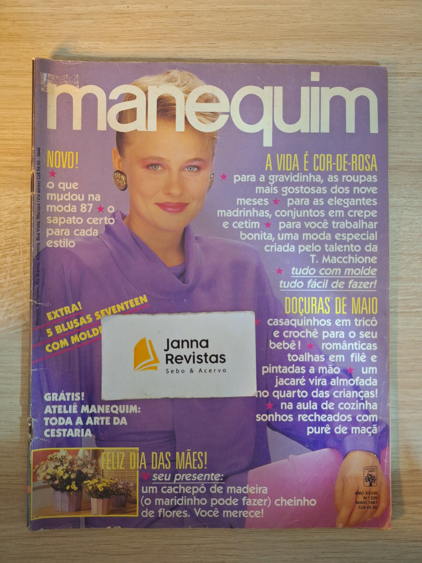 Revista Manequim 329 (1987)