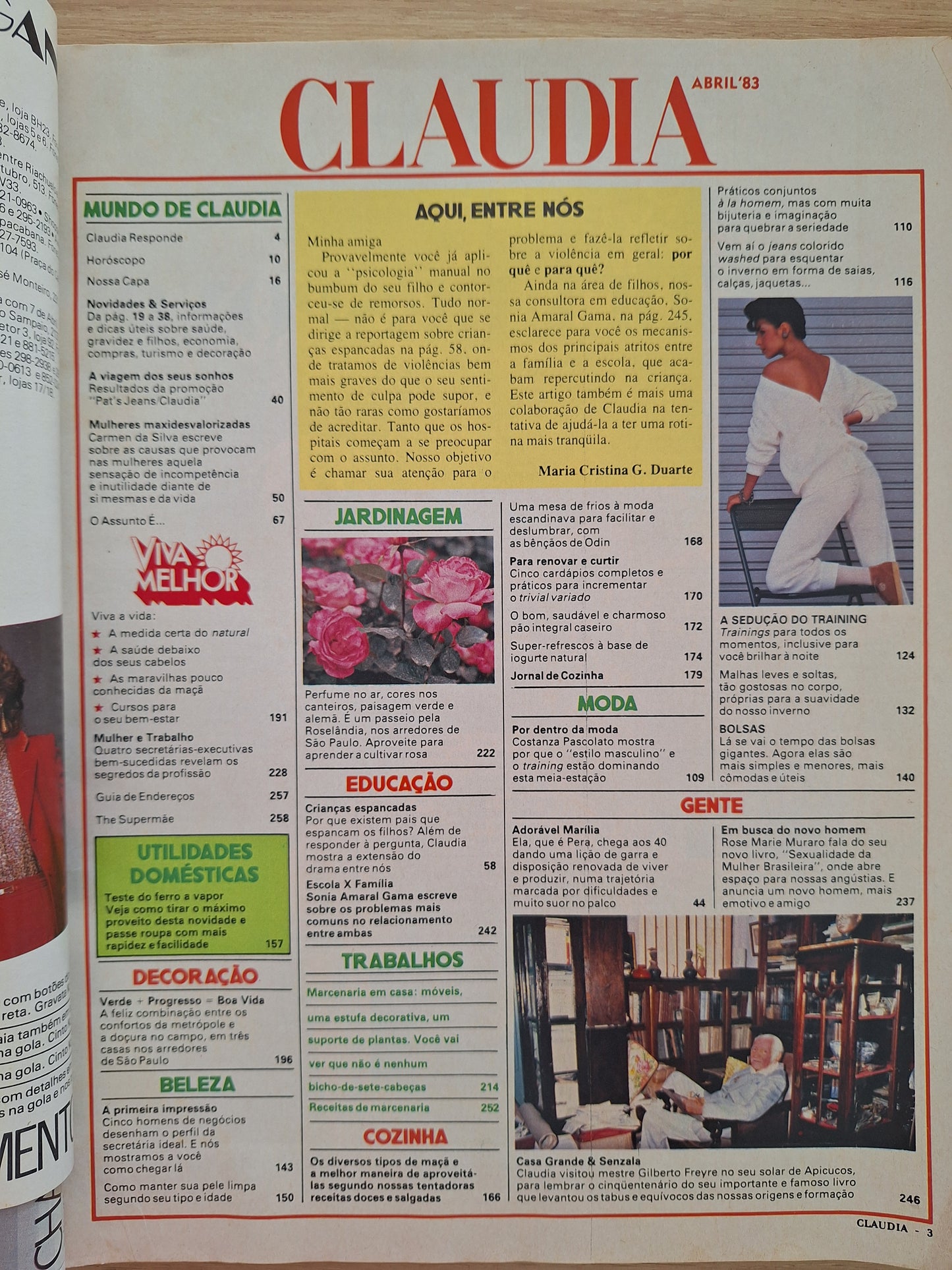 Revista Claudia Nº 259 (1983)