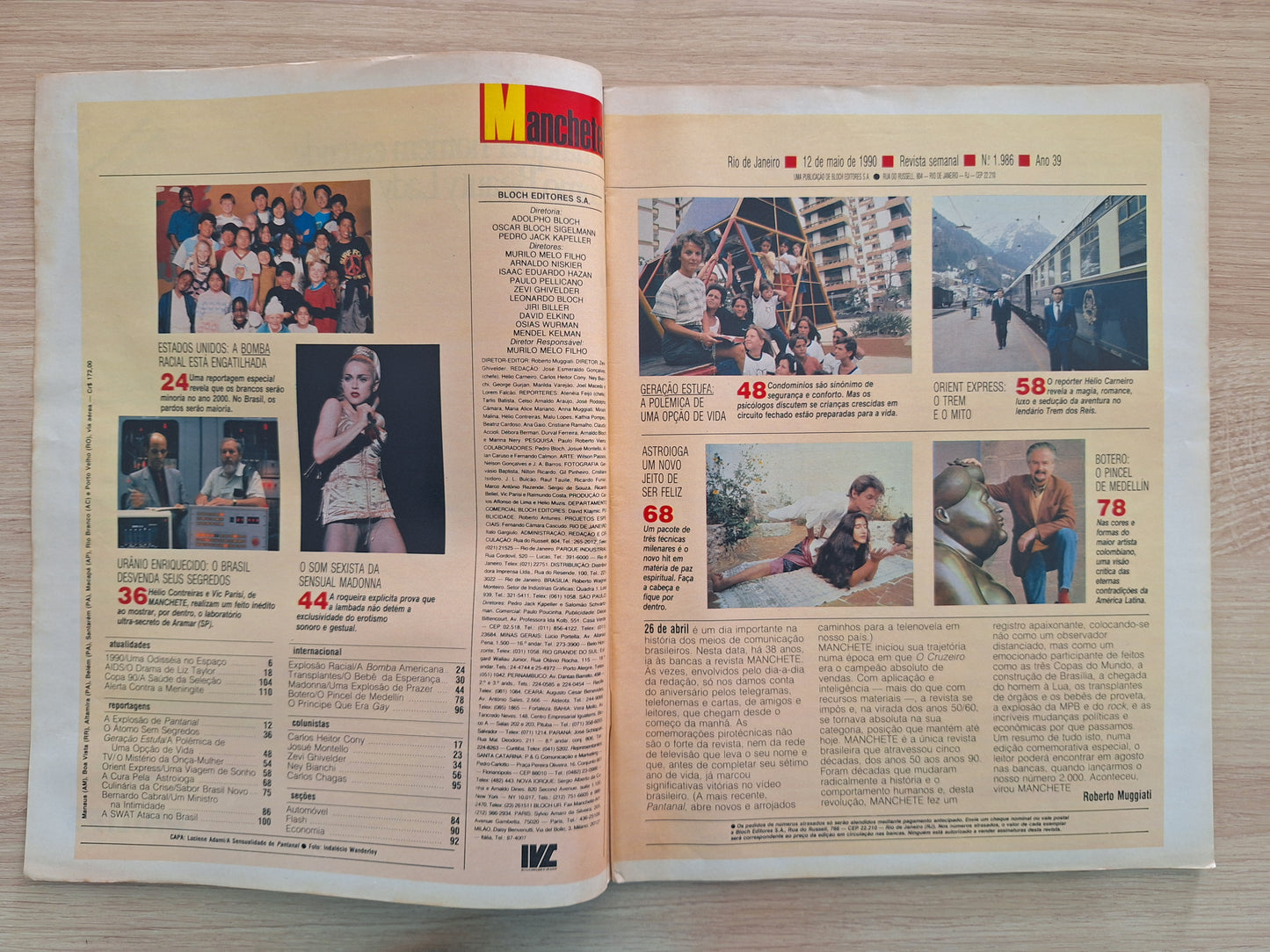 Revista Manchete 1986 (1990)