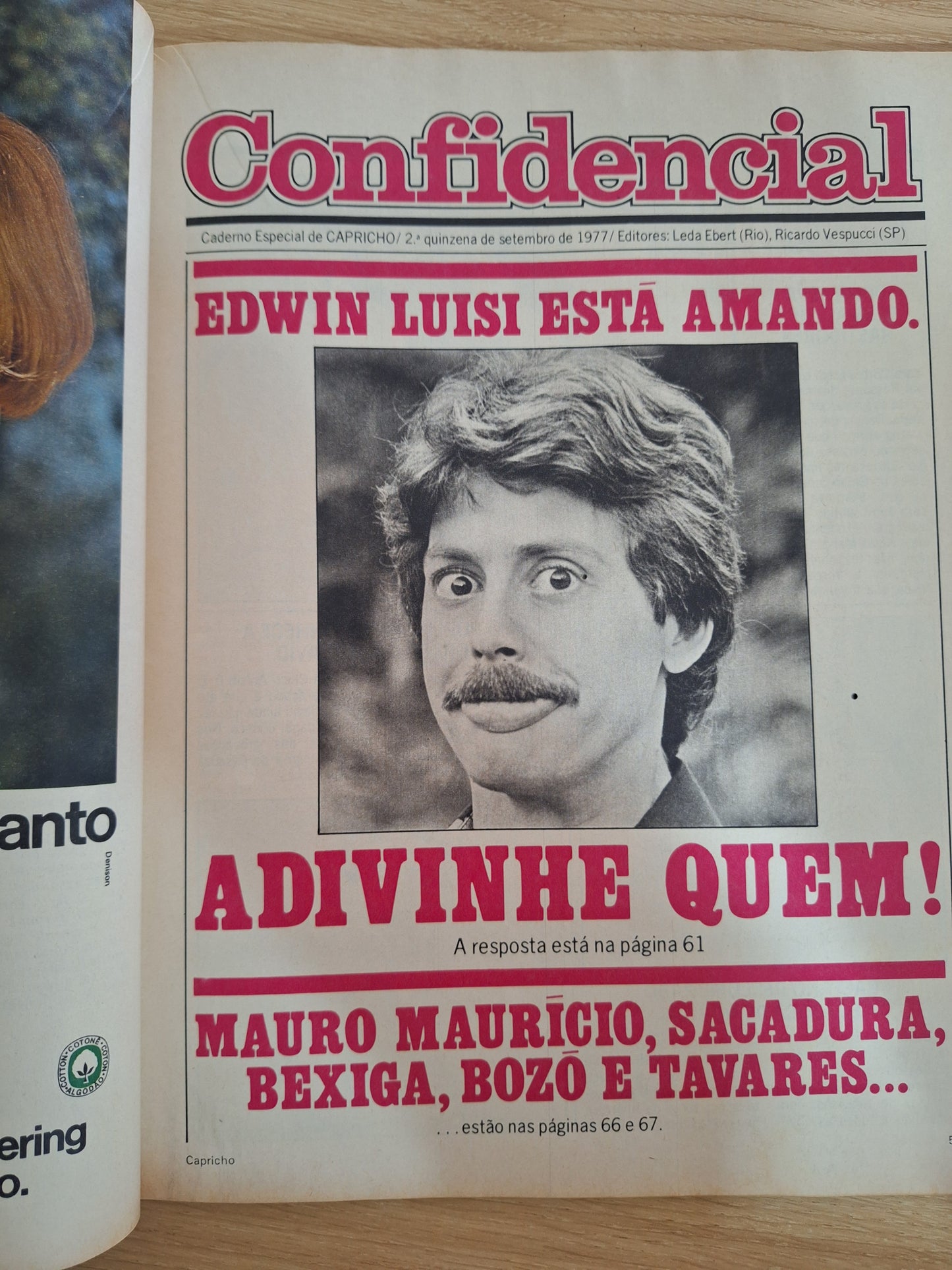Revista Capricho 440 (1977)