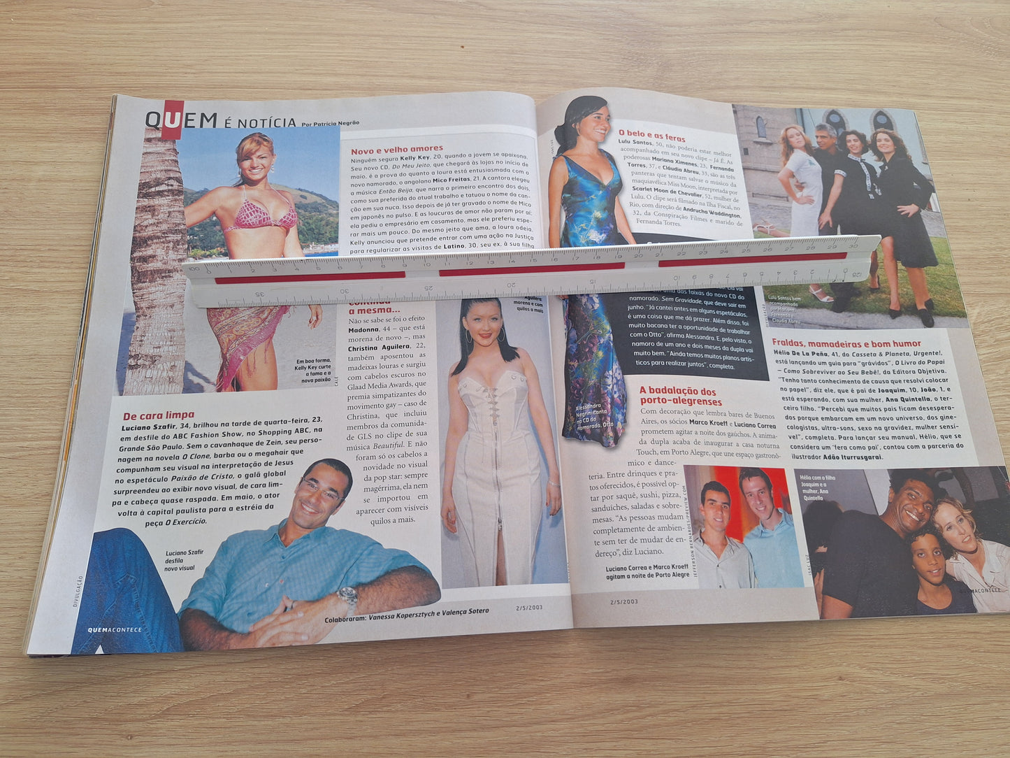 Revista Quem Acontece 138 (2003)
