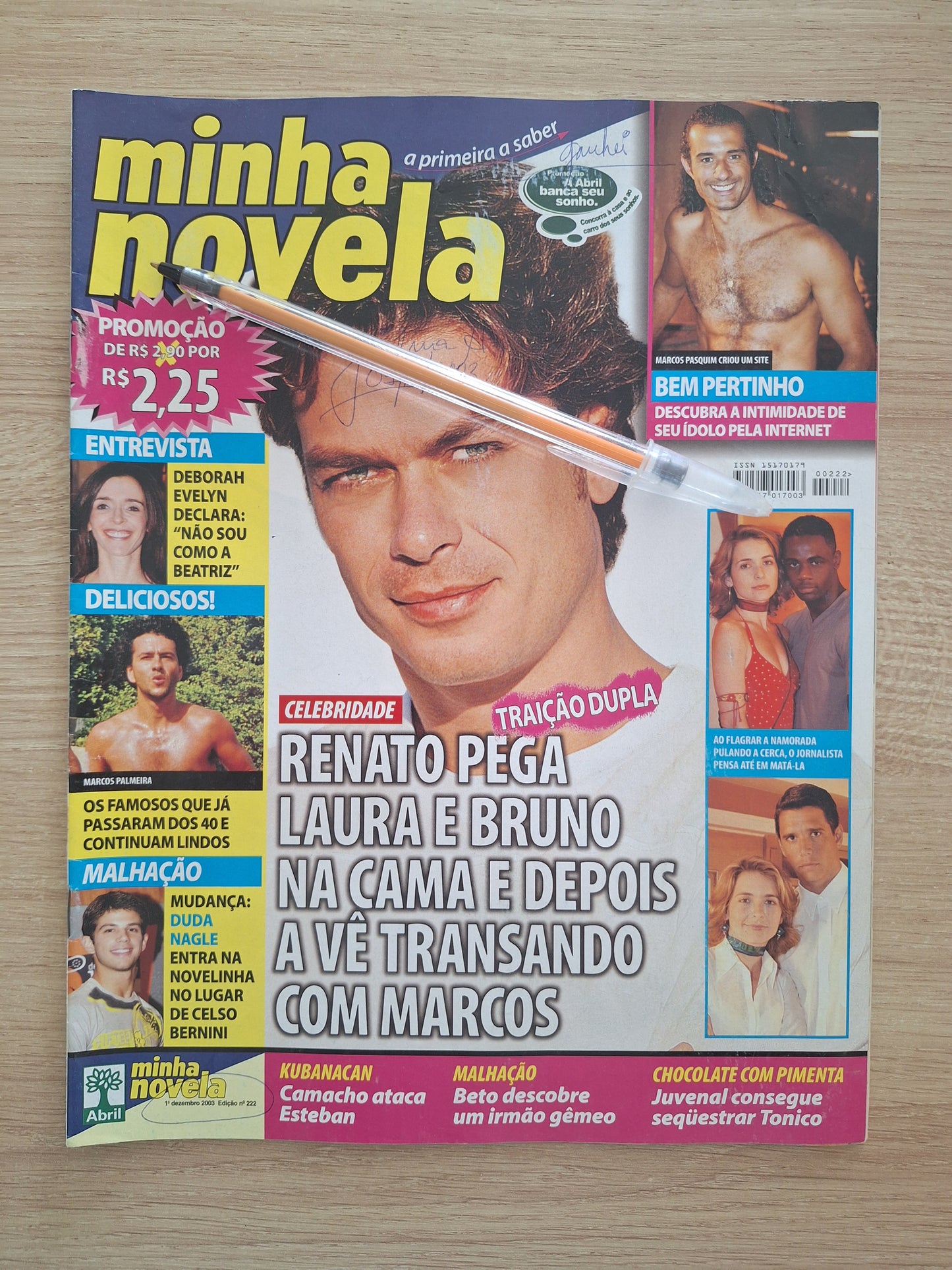 Revista Minha Novela 222 (2003)