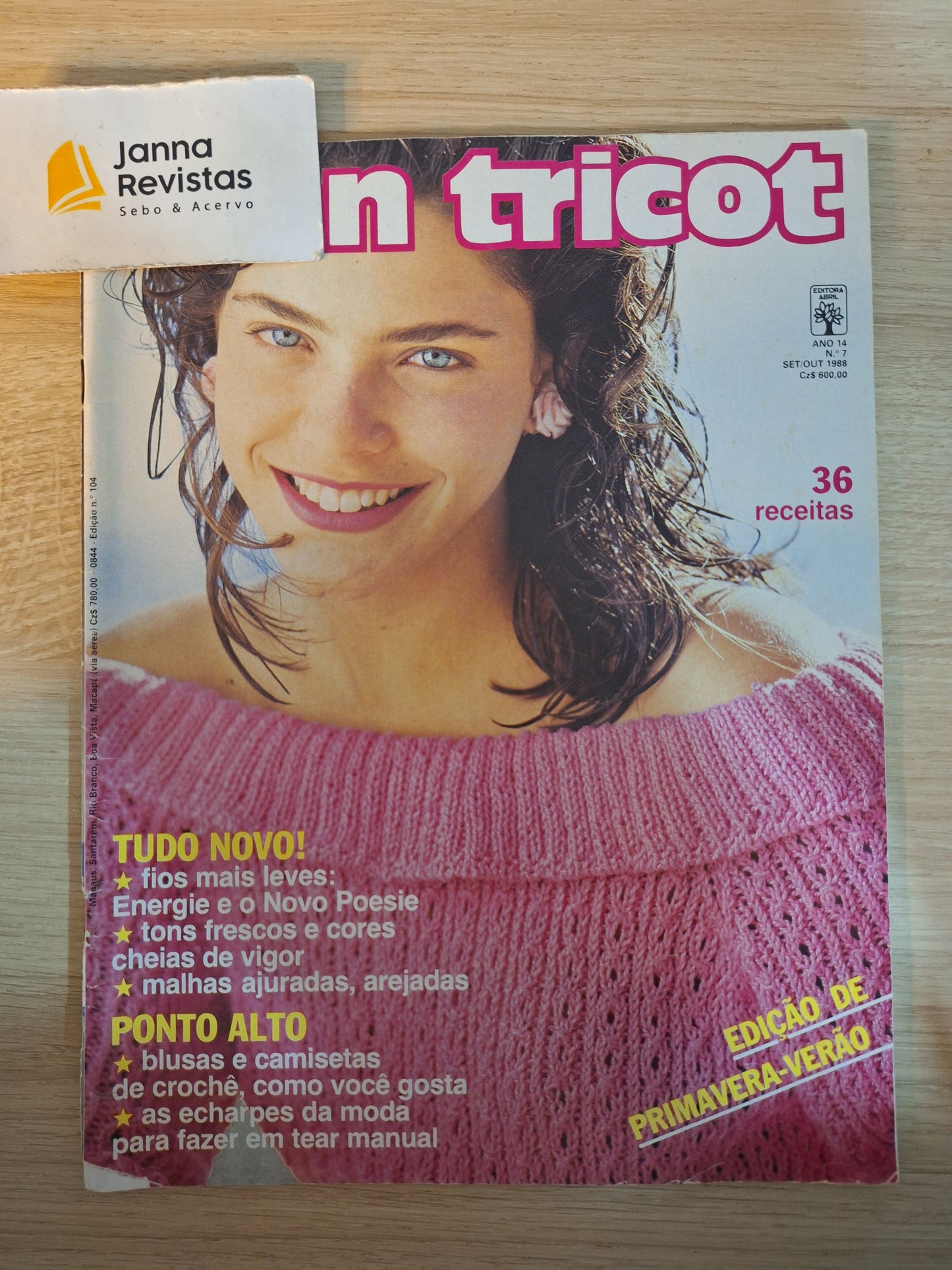 Revista Mon Tricot 104 (1988)