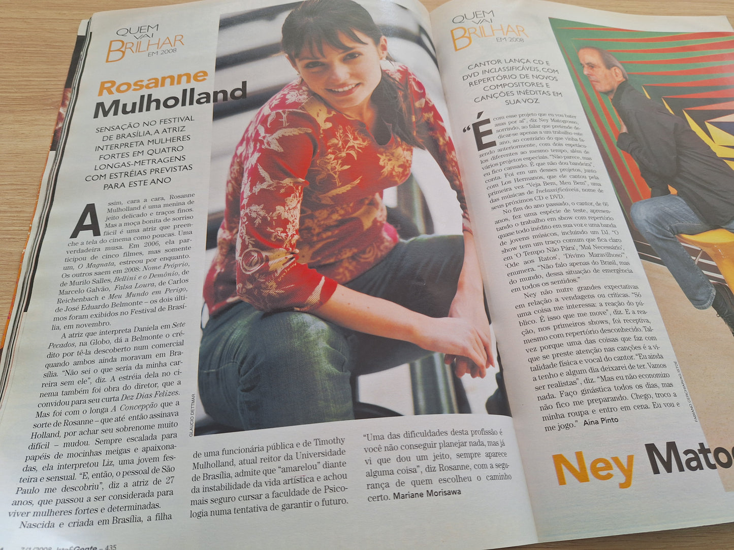 Revista Istoé Gente 435 (2008)