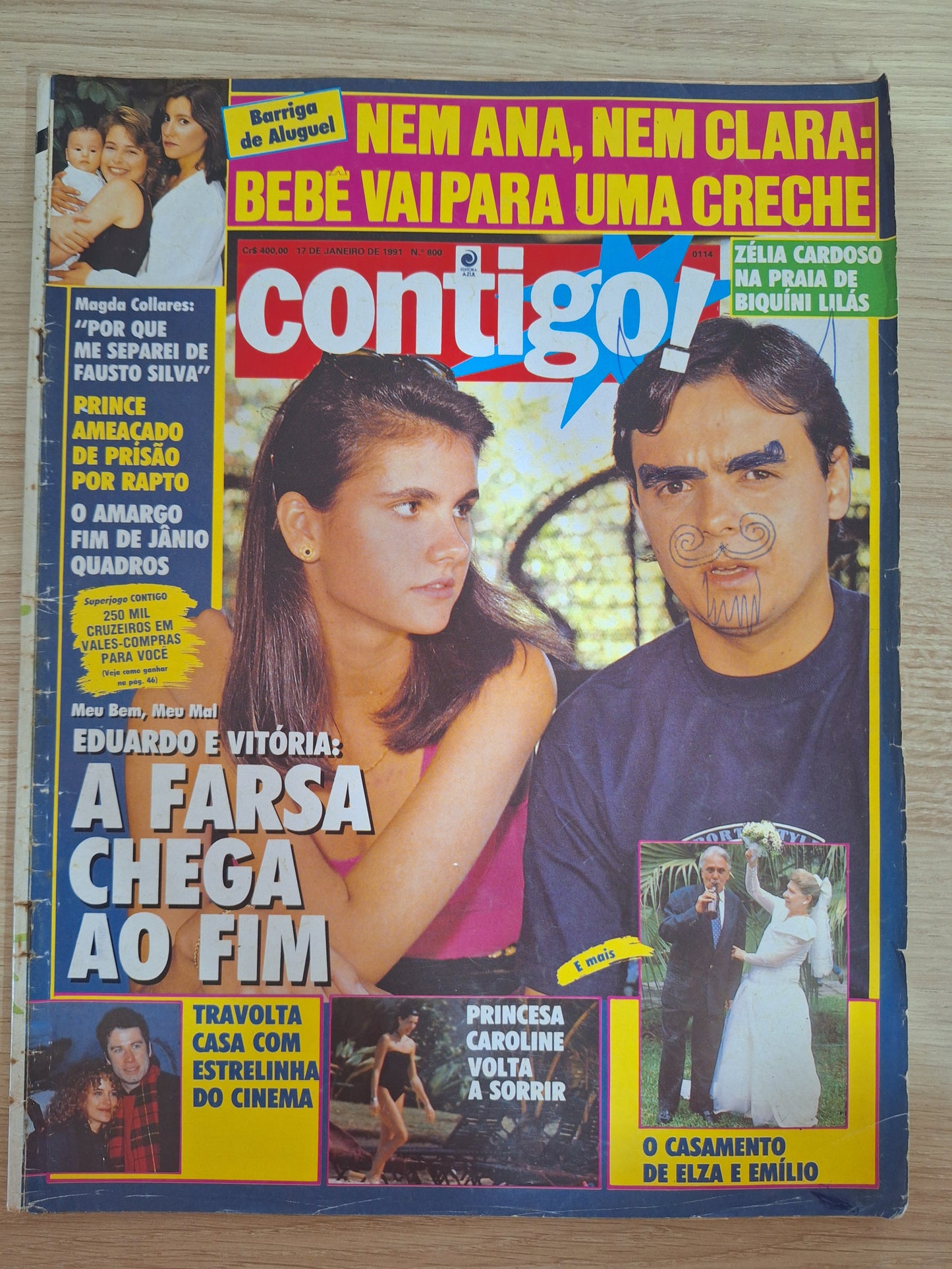 Revista Contigo 800 (1991)
