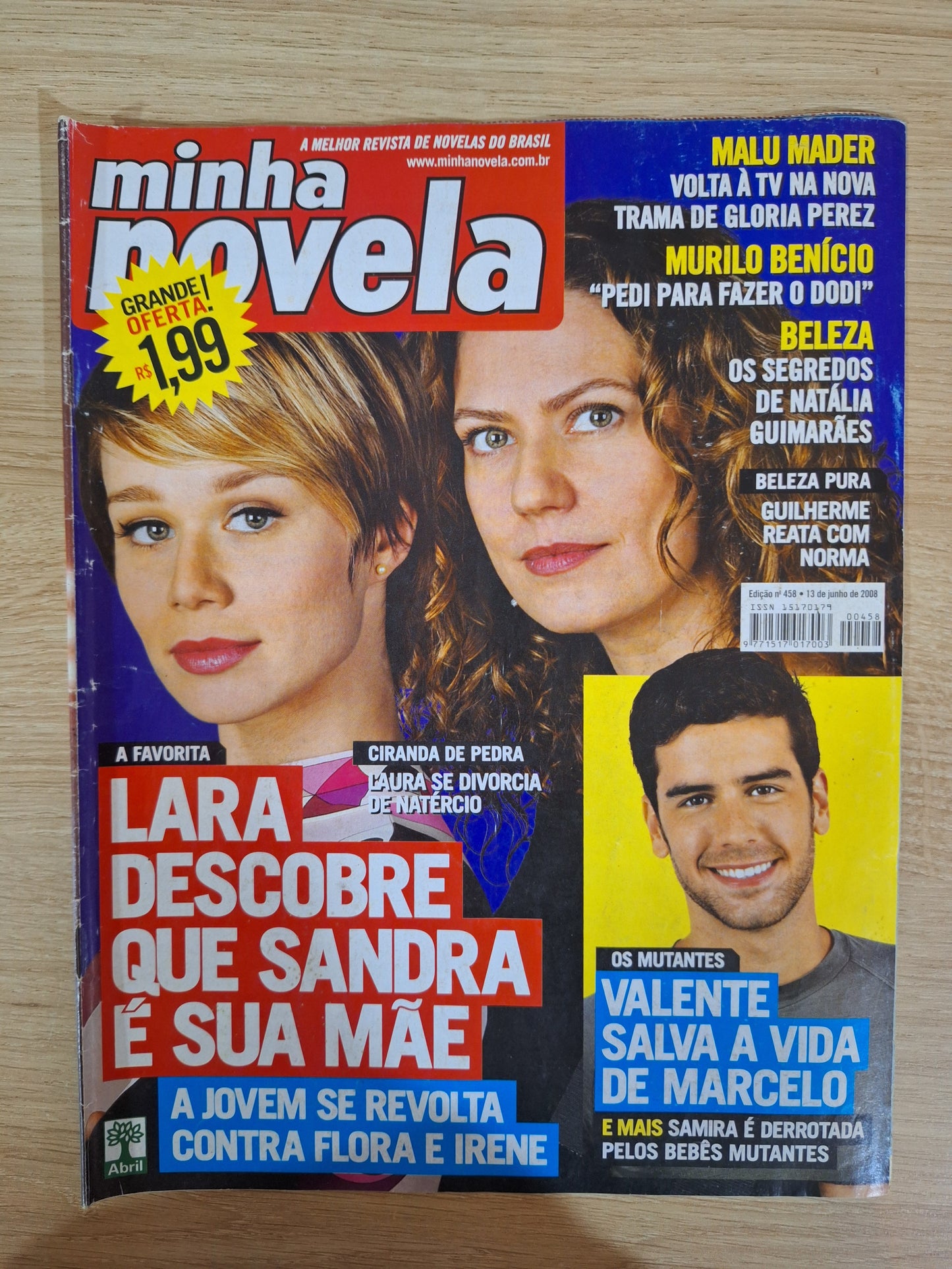 Revista Minha Novela 458 (2008)