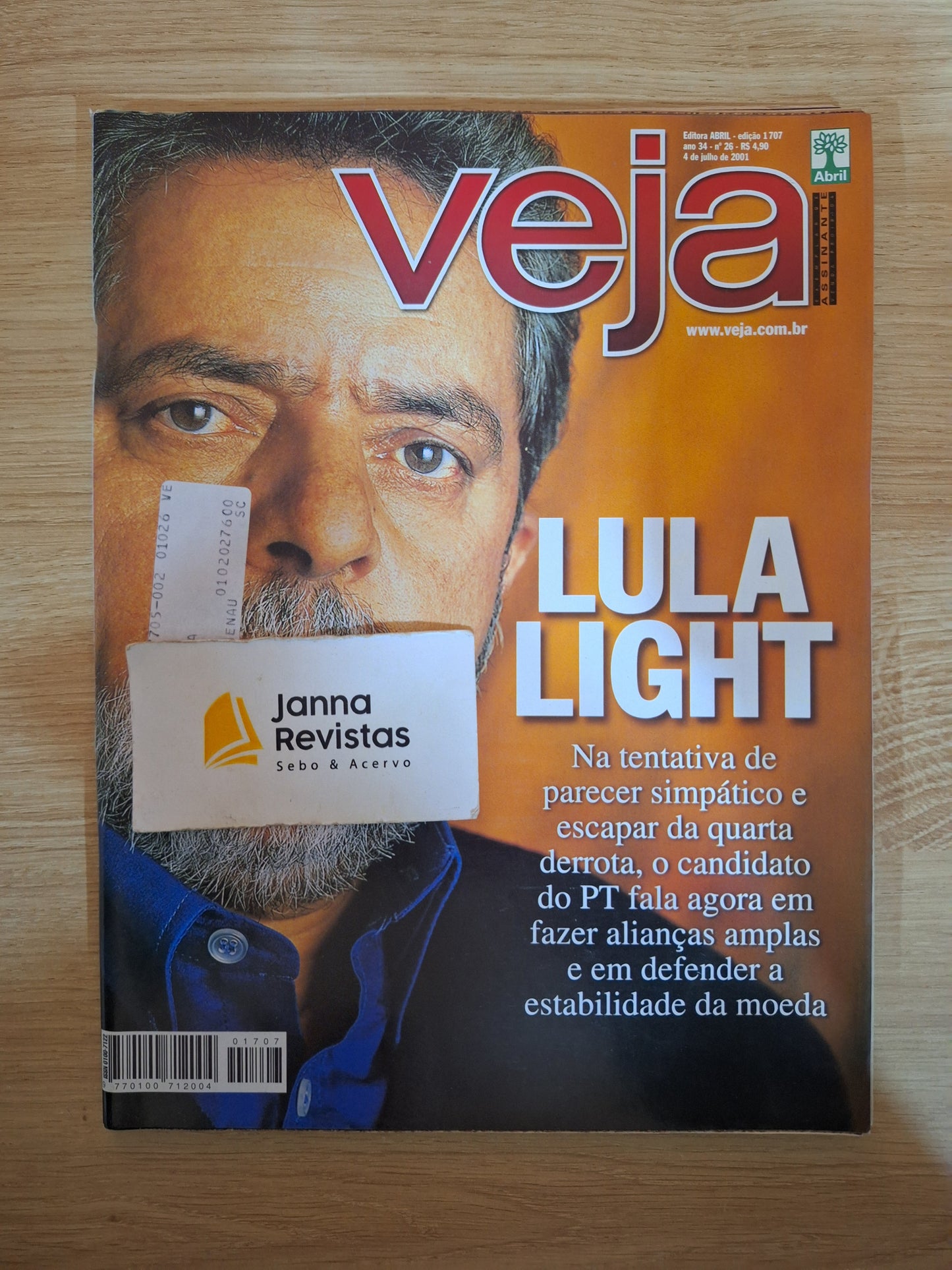 Revista Veja 1707 (2001)