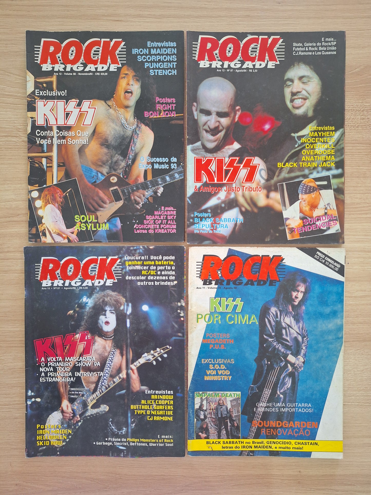Kit Revista Rock Brigade
