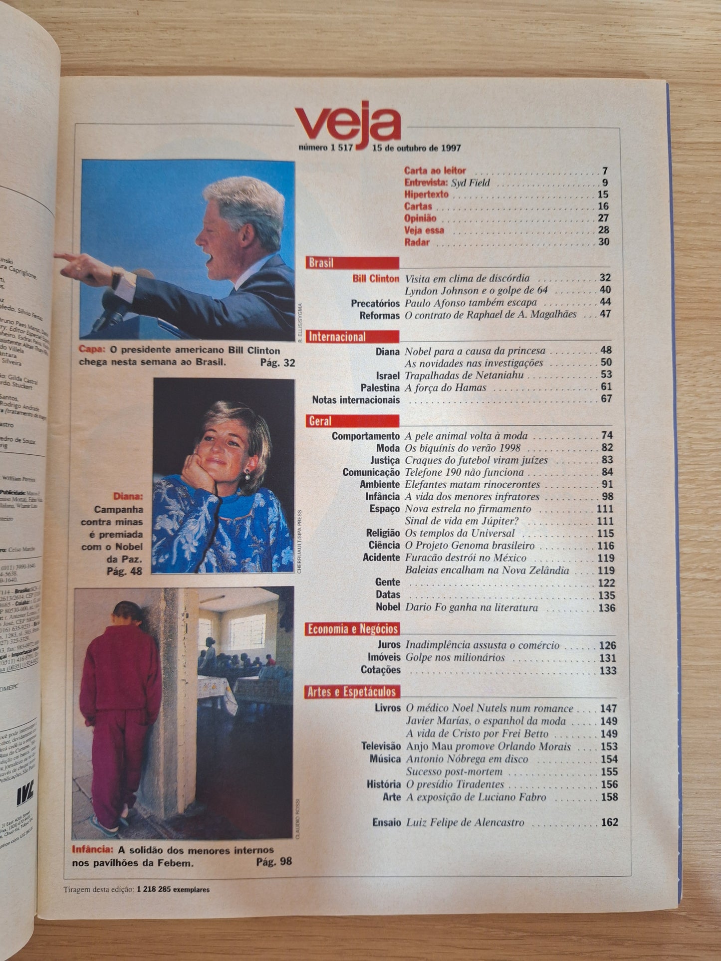 Revista Veja 1517 (1997)