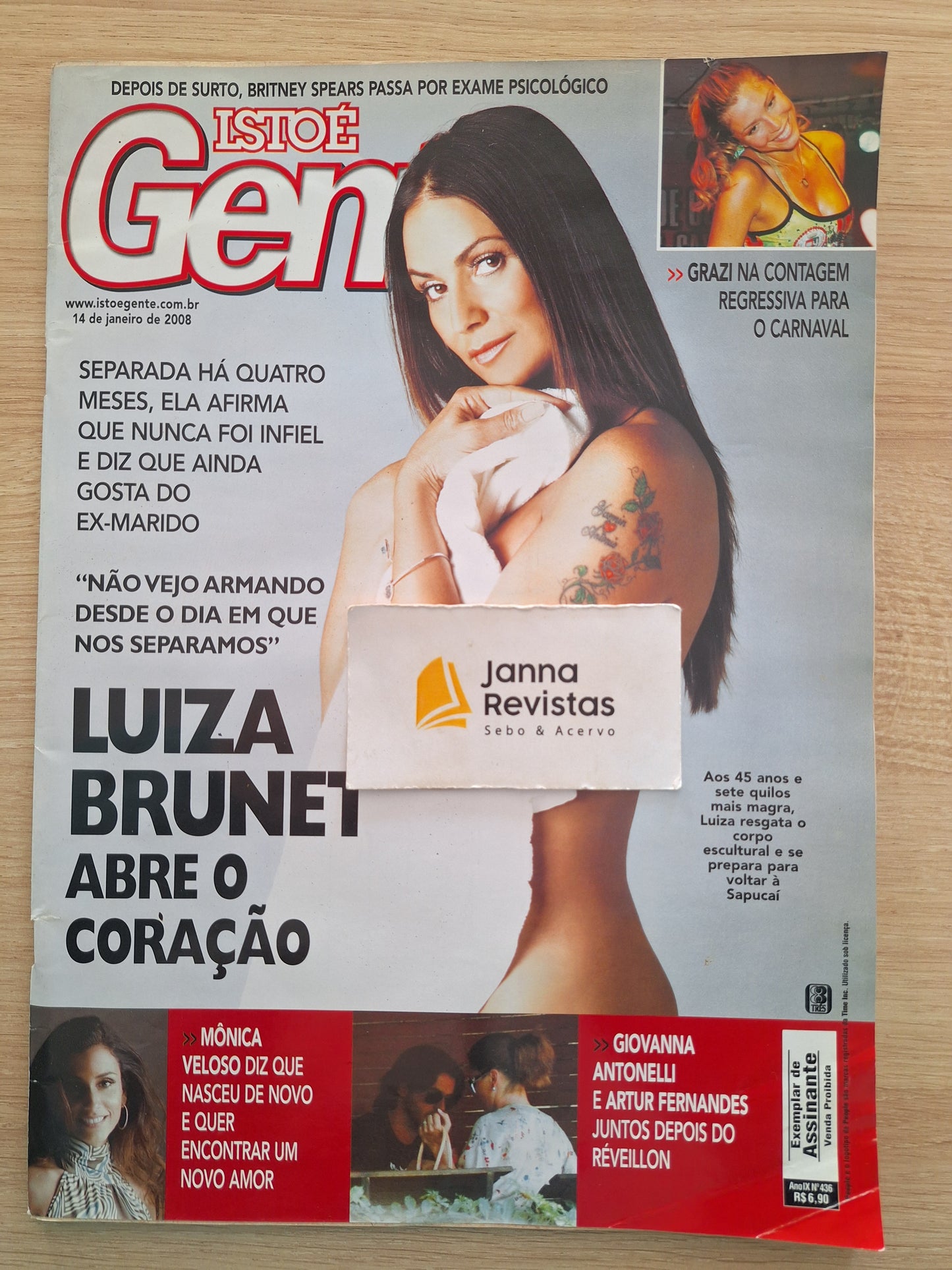 Revista Istoé Gente 436 (2008)