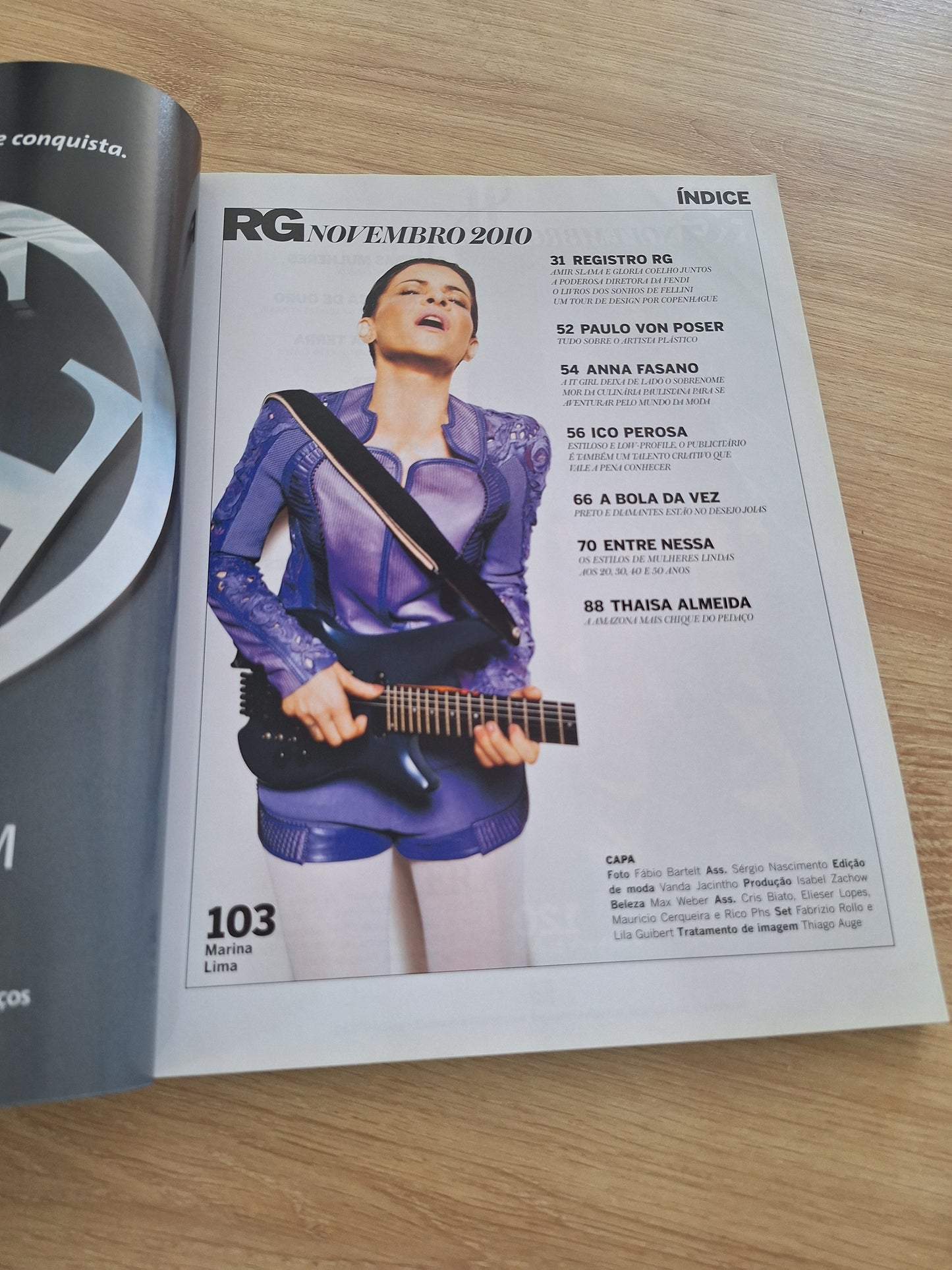 Revista Vogue RG 100 (2011)