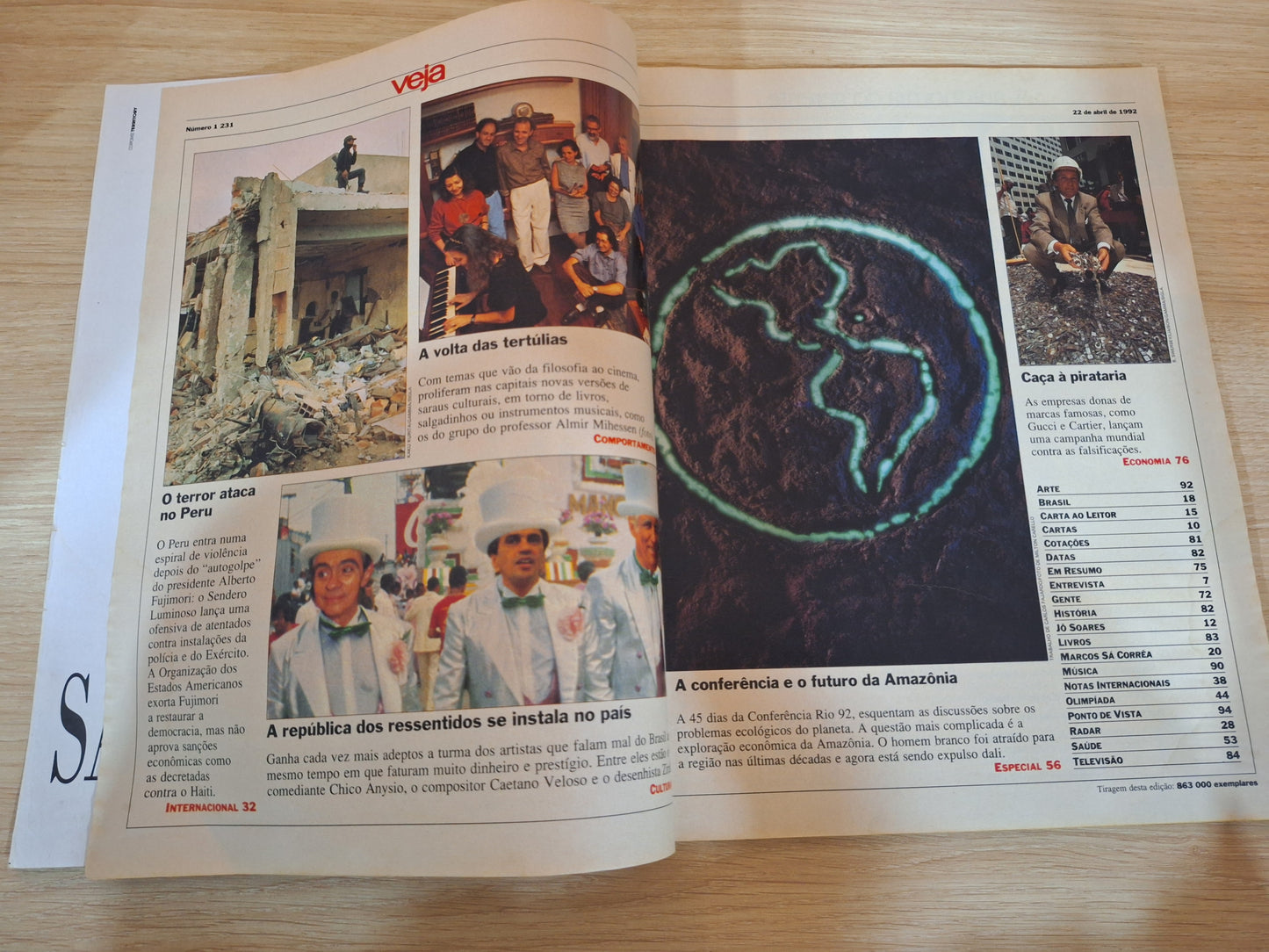 Revista Veja 1231 (1992)