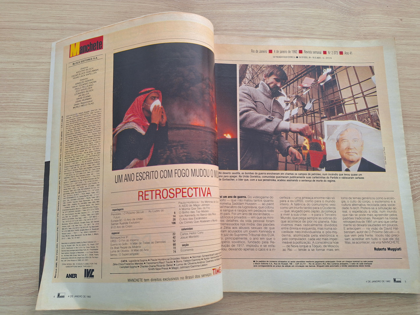 Revista Manchete 2073 (1992)