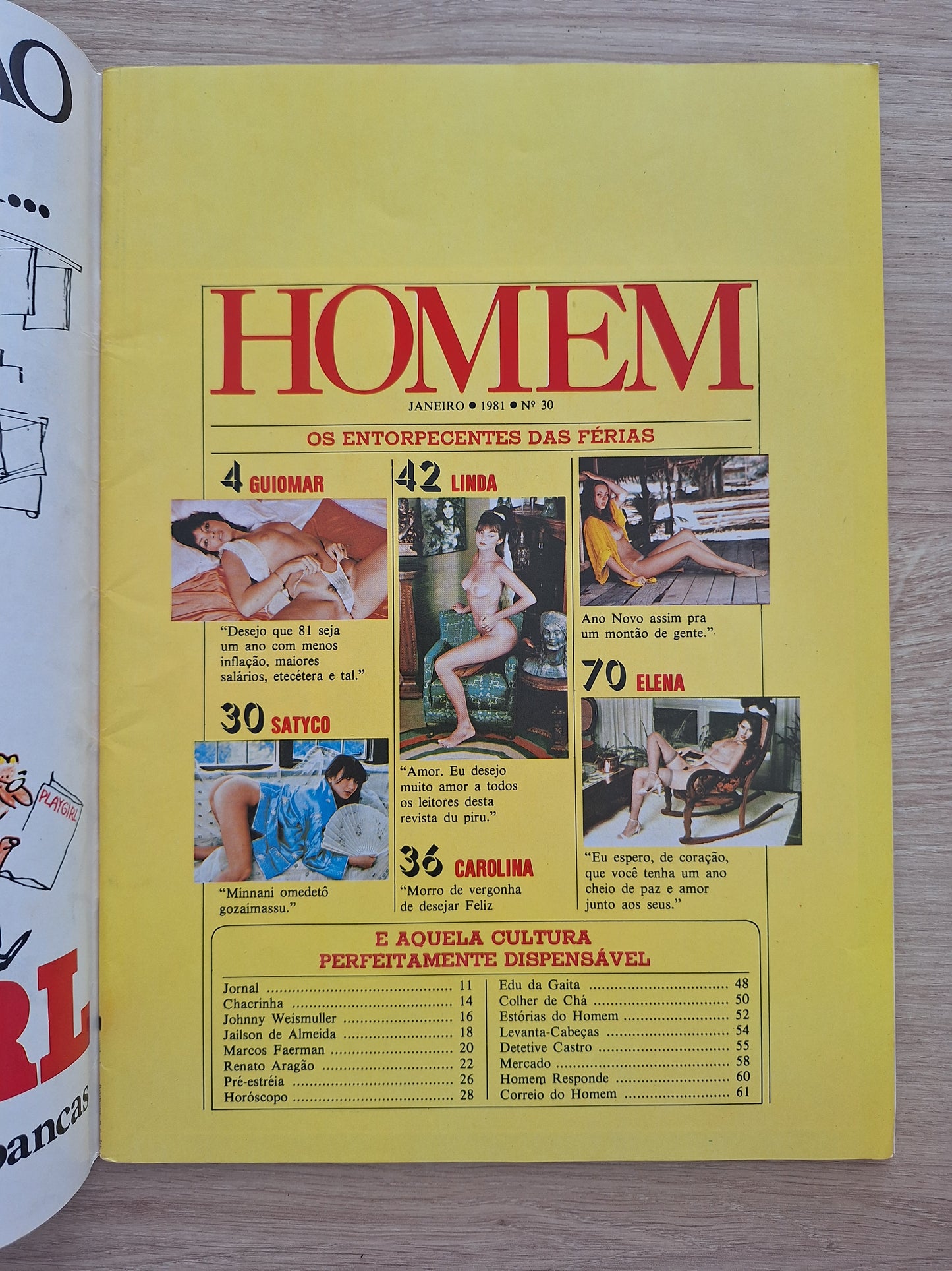 Revista Homem N° 30