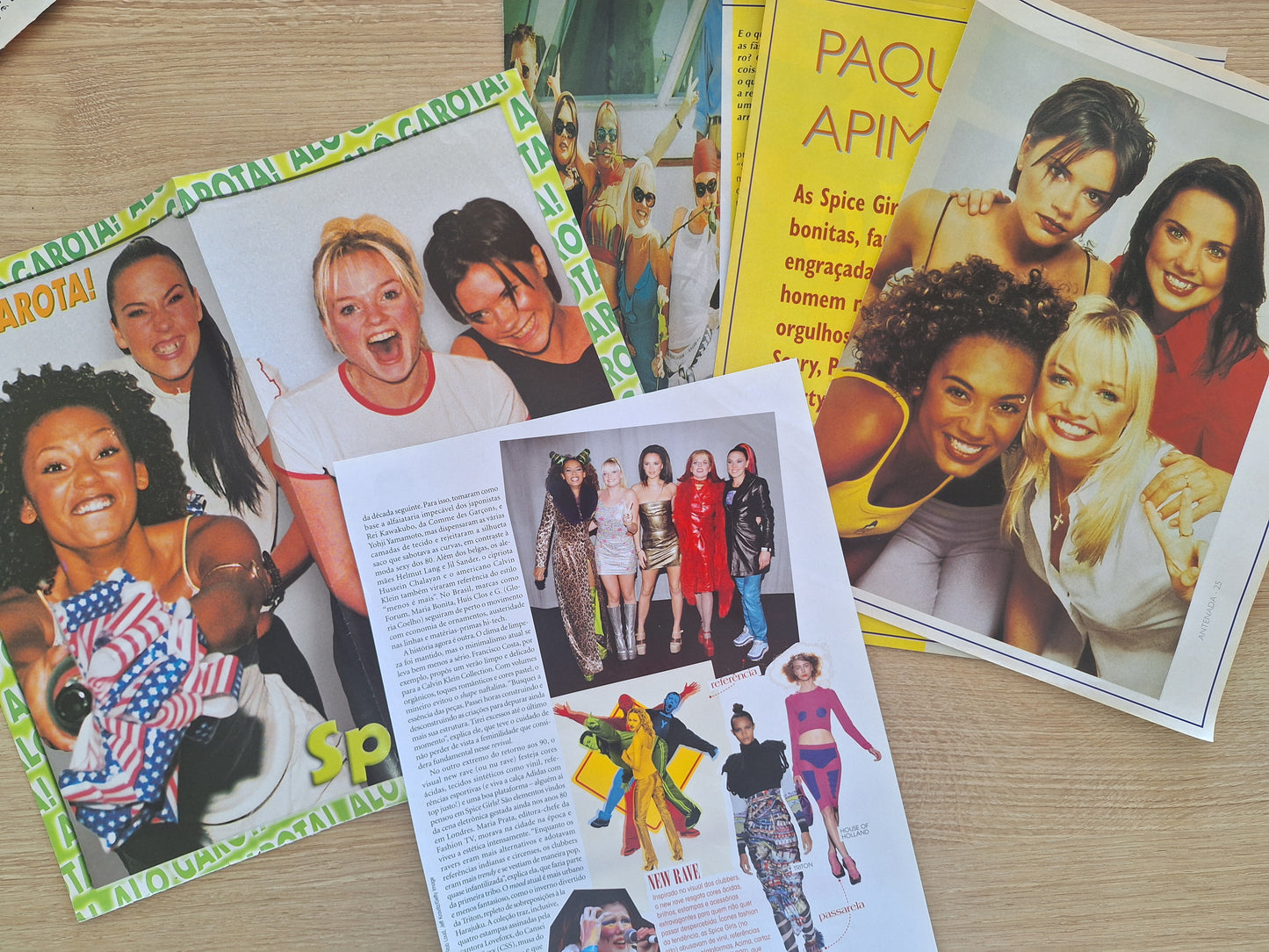Spice Girls - Material de revista