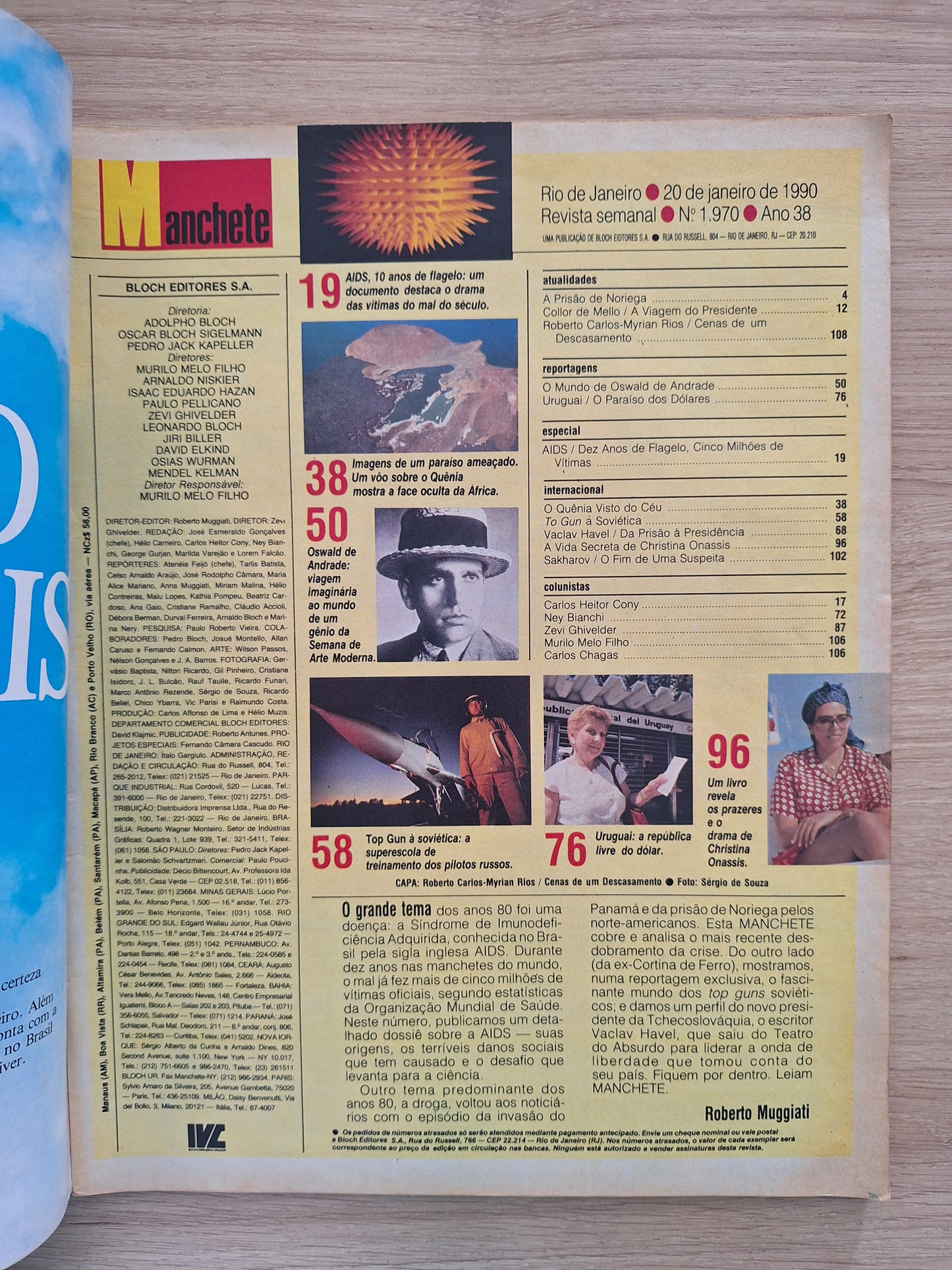 Revista Manchete 1970 (1990)