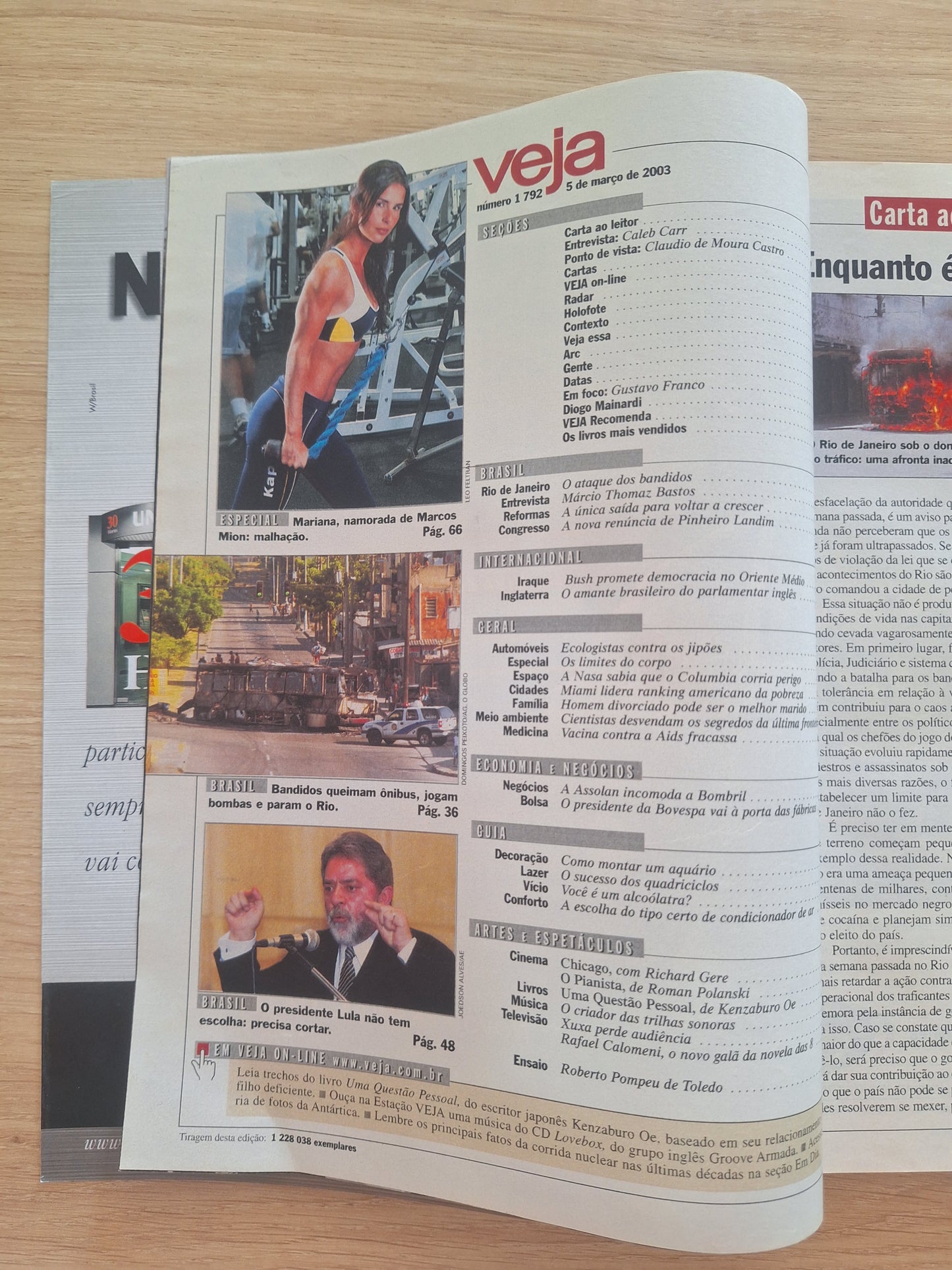 Revista Veja 1792 (2003)