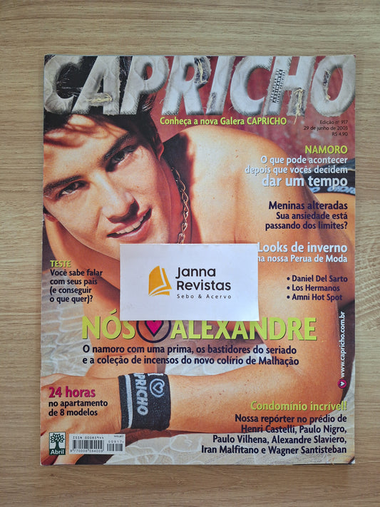 Revista Capricho 917 (2003)