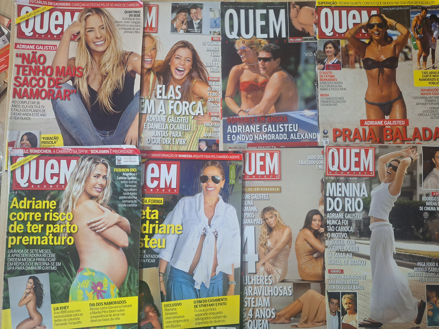 Adriane Galisteu - Material Avulos Quem Acontece