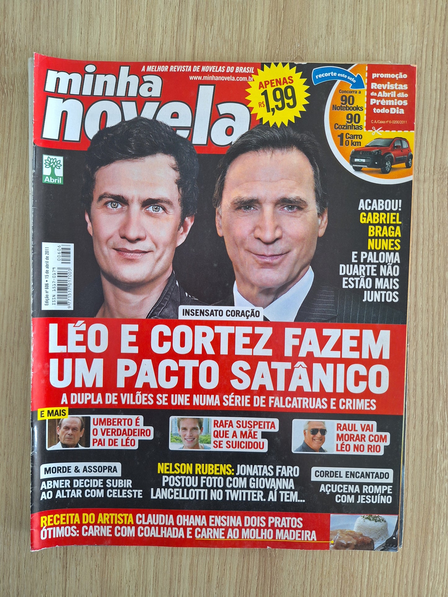 Revista Minha Novela 606 (2011)