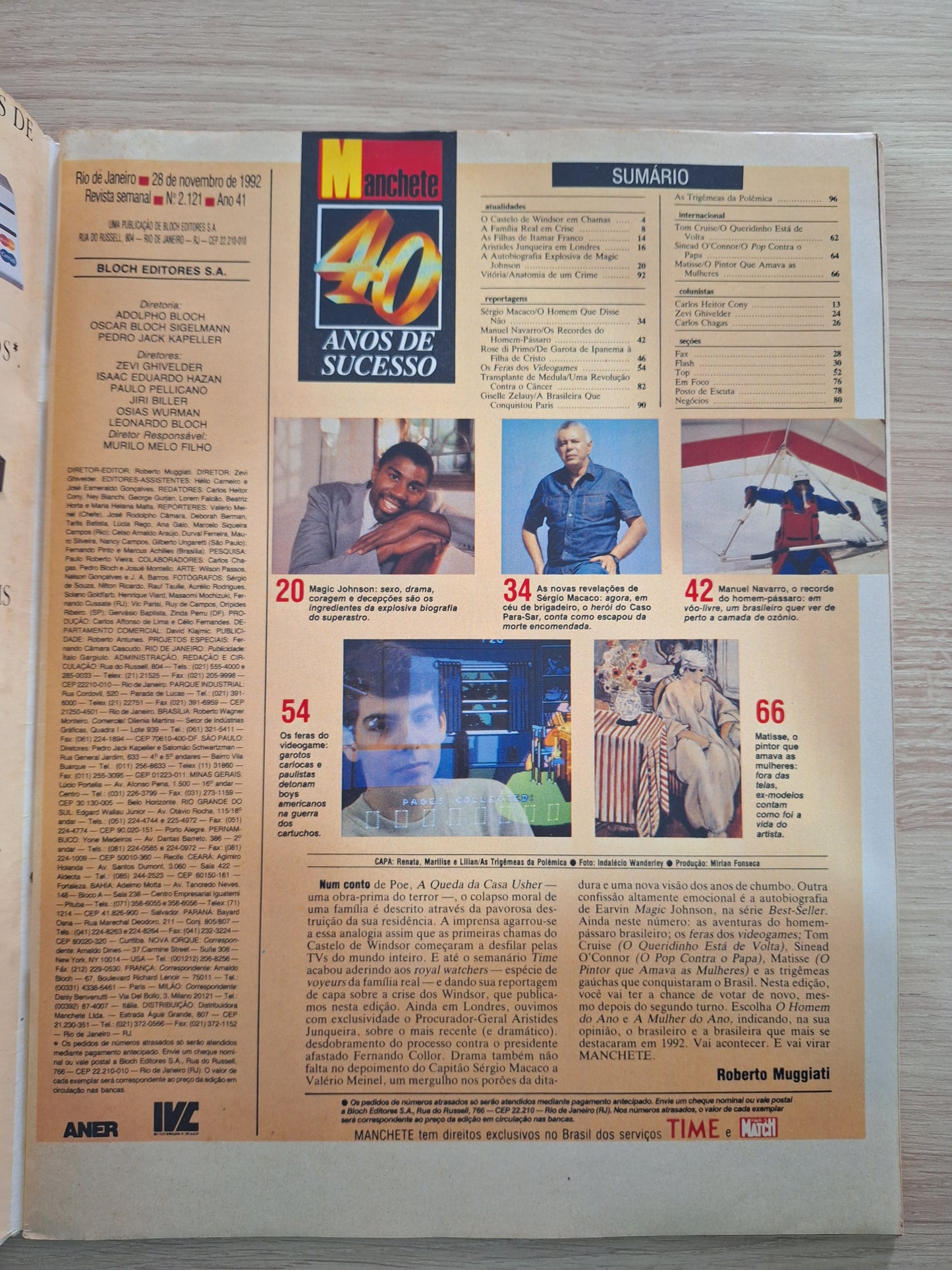 Revista Manchete 2121 (1992)