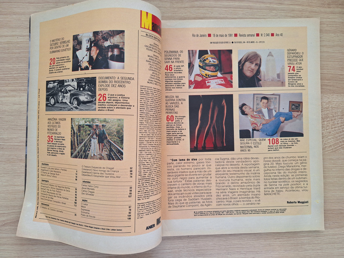 Revista Manchete 2040 (1991)