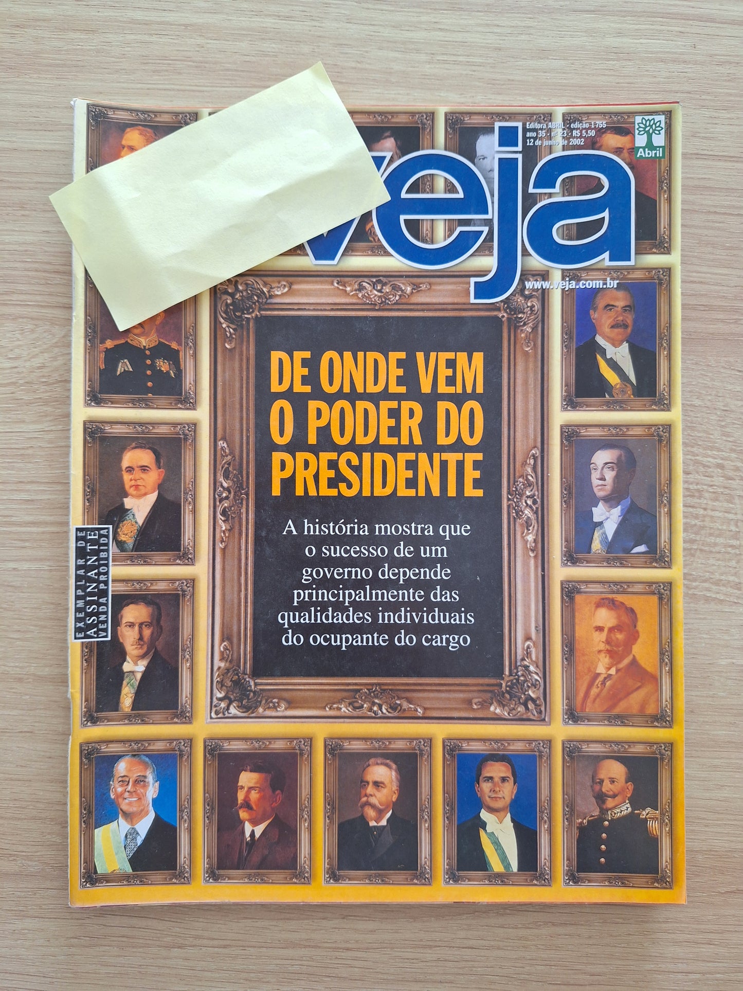 Revista Veja 1755 (2002)