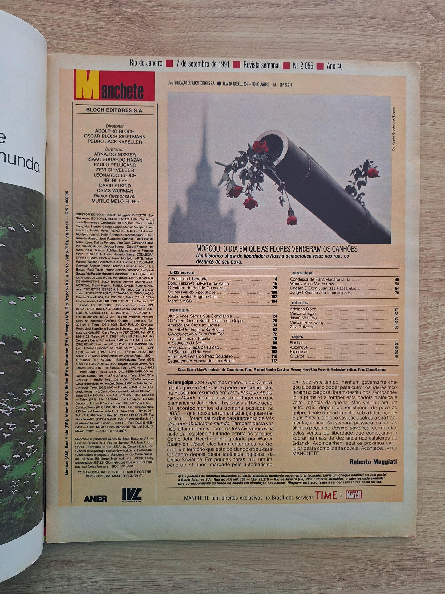 Revista Manchete 2056 (1991)