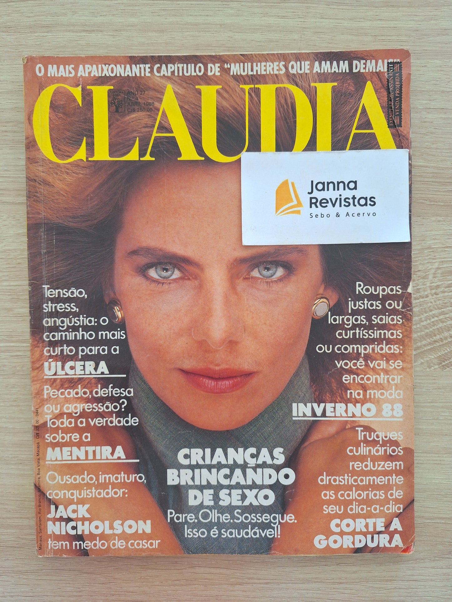 Revista Claudia Nº 319 (1988)
