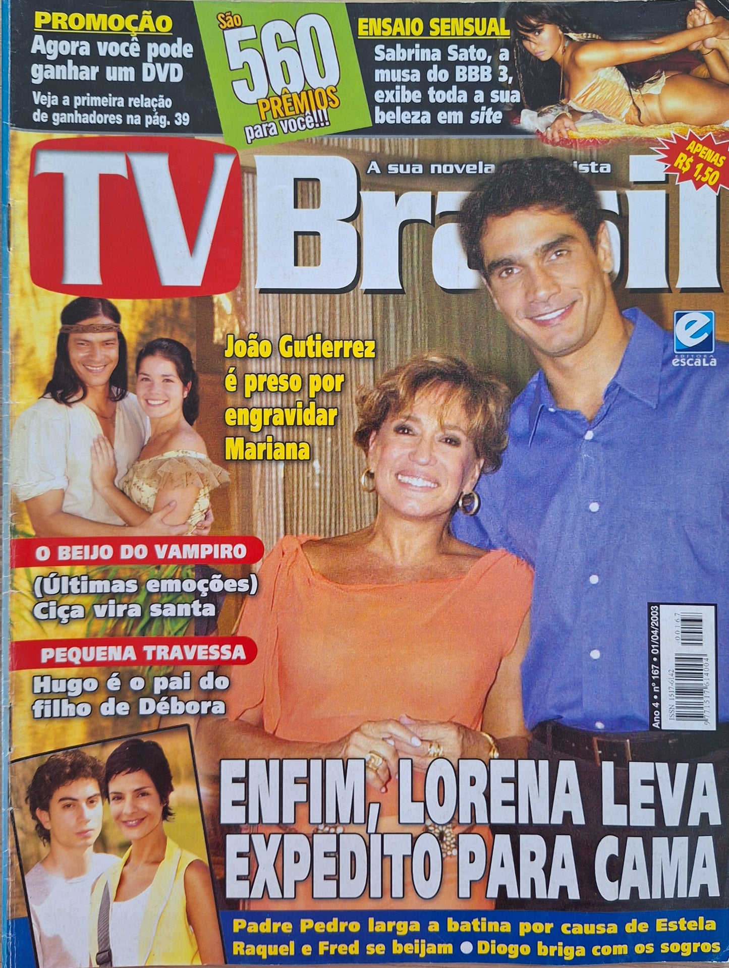 Revista Tv Brasil 167 (2003)
