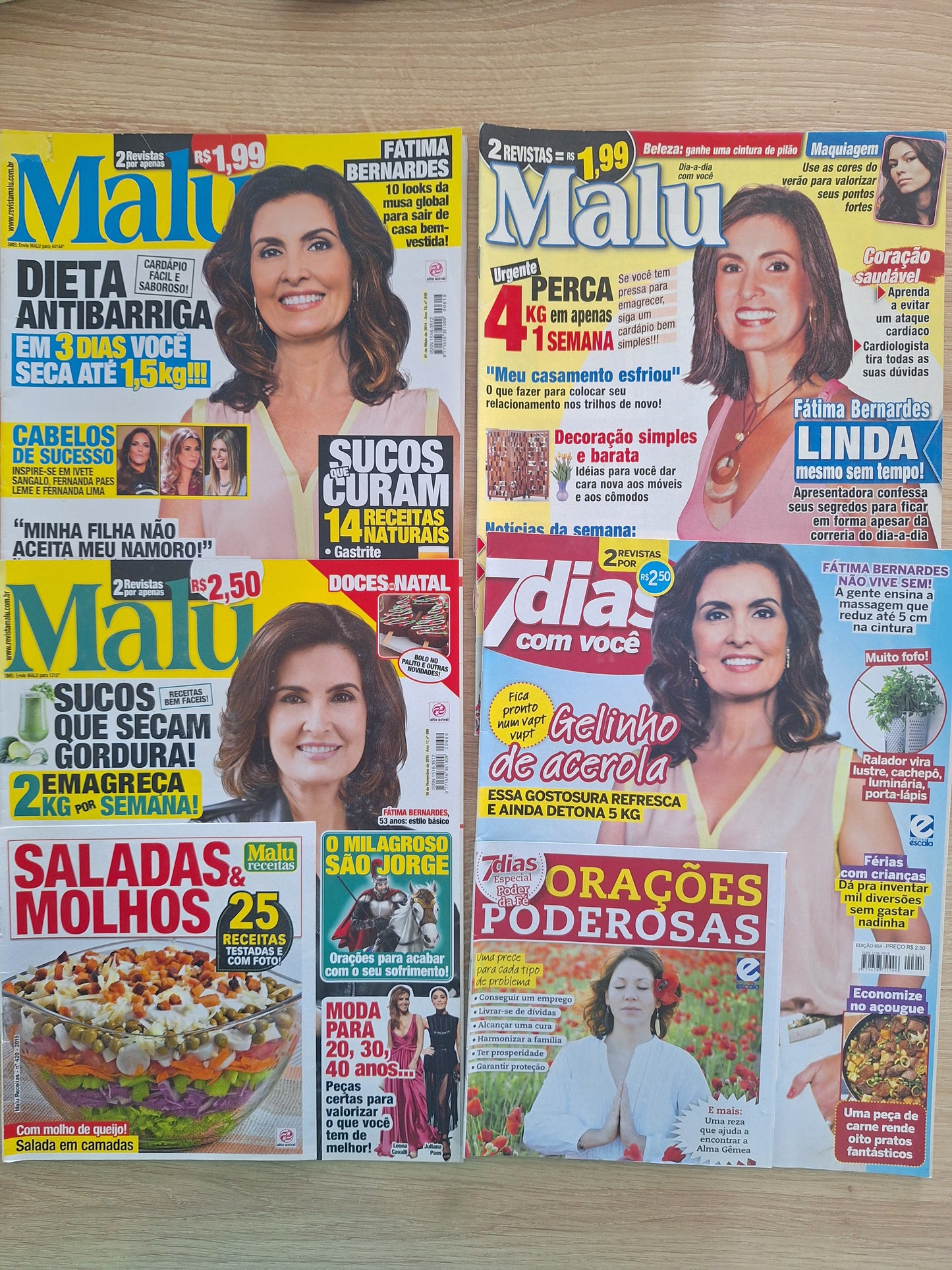 Kit Revista Fátima Bernardes
