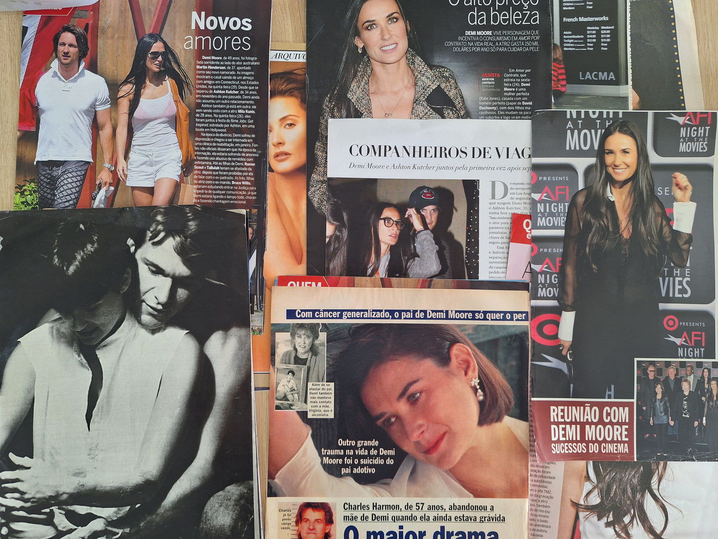 Demi Moore - Material de revista e jornais