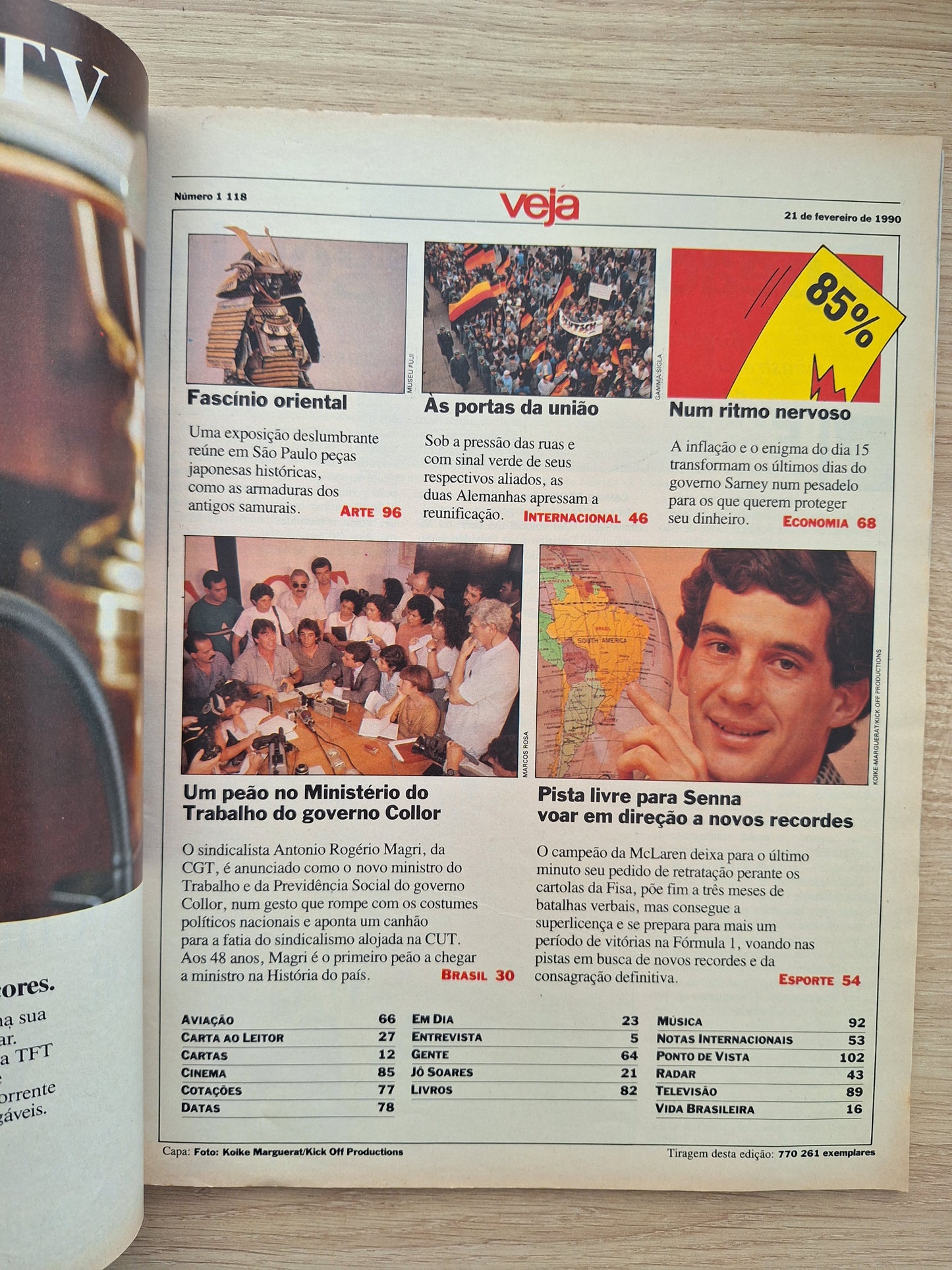 Revista Veja 1118 (1990)
