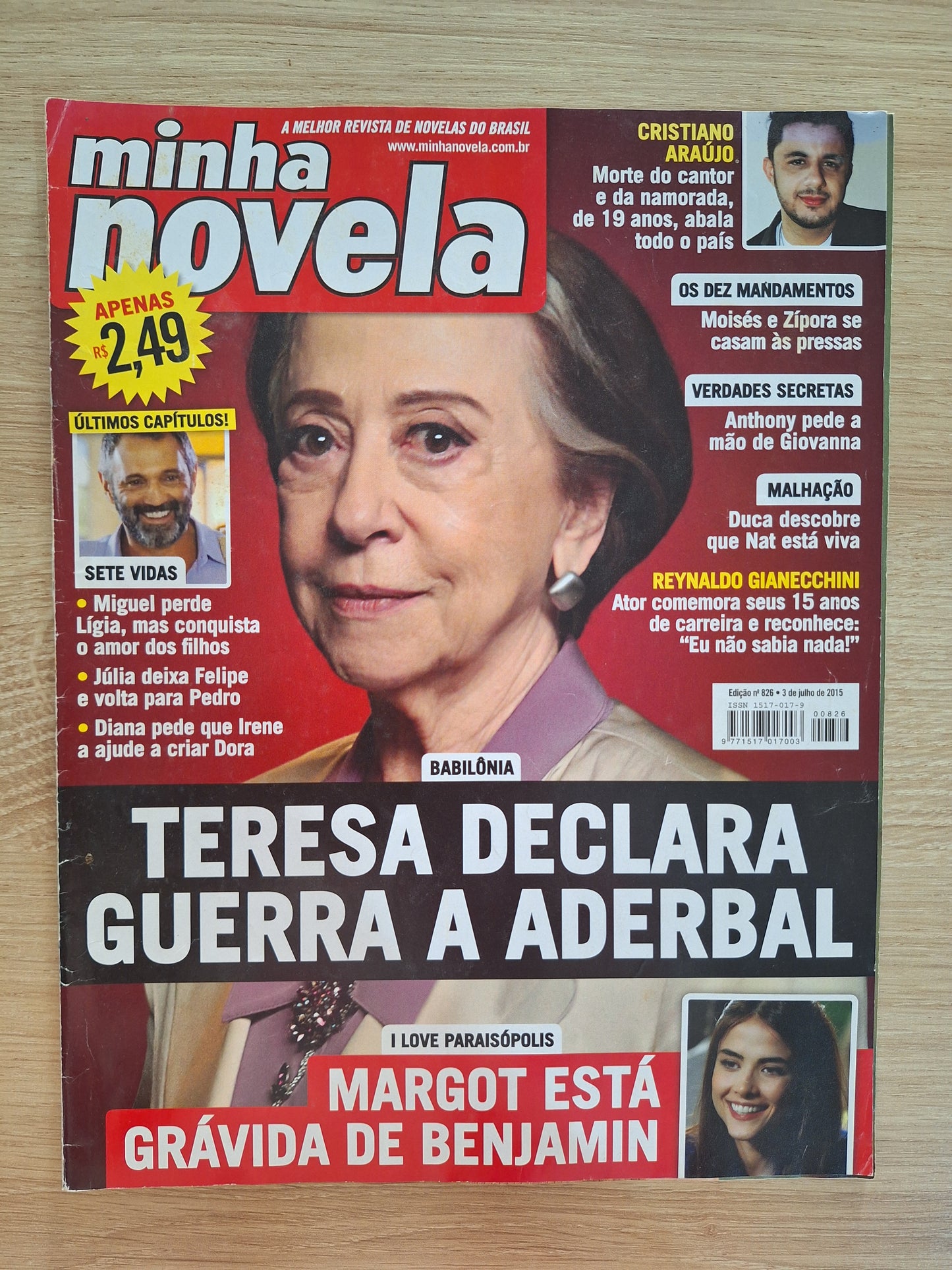Revista Minha Novela 826 (2015)