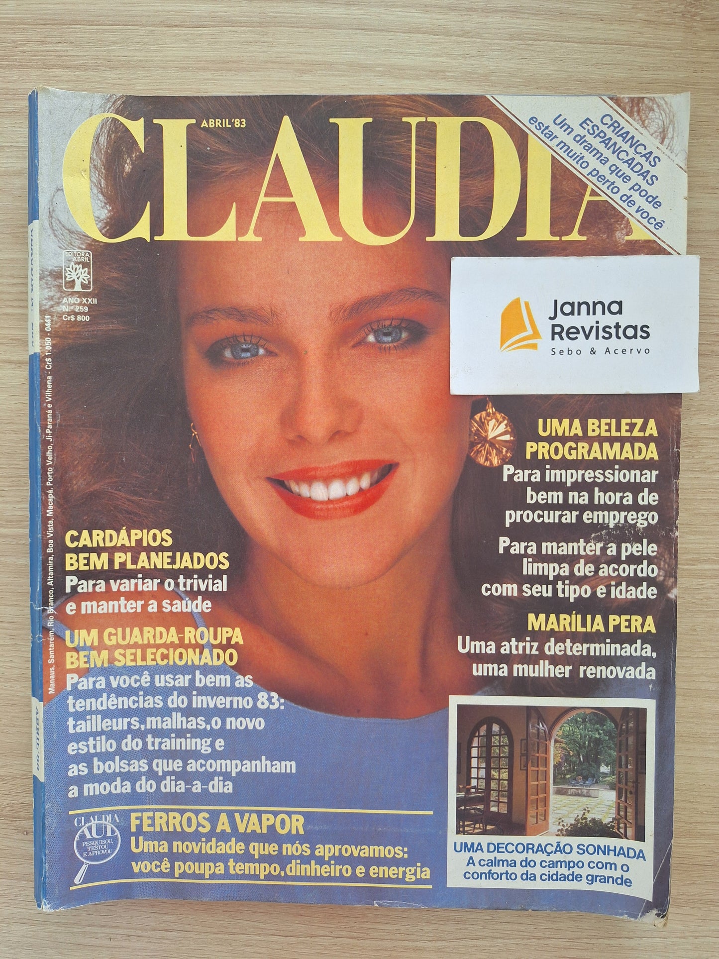 Revista Claudia Nº 259 (1983)