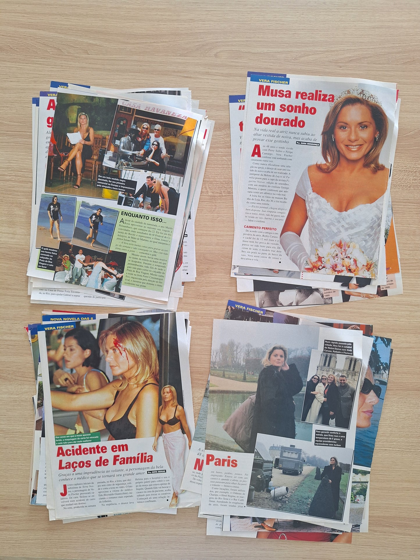 Vera Fischer - Material Avulso Revista Tititi