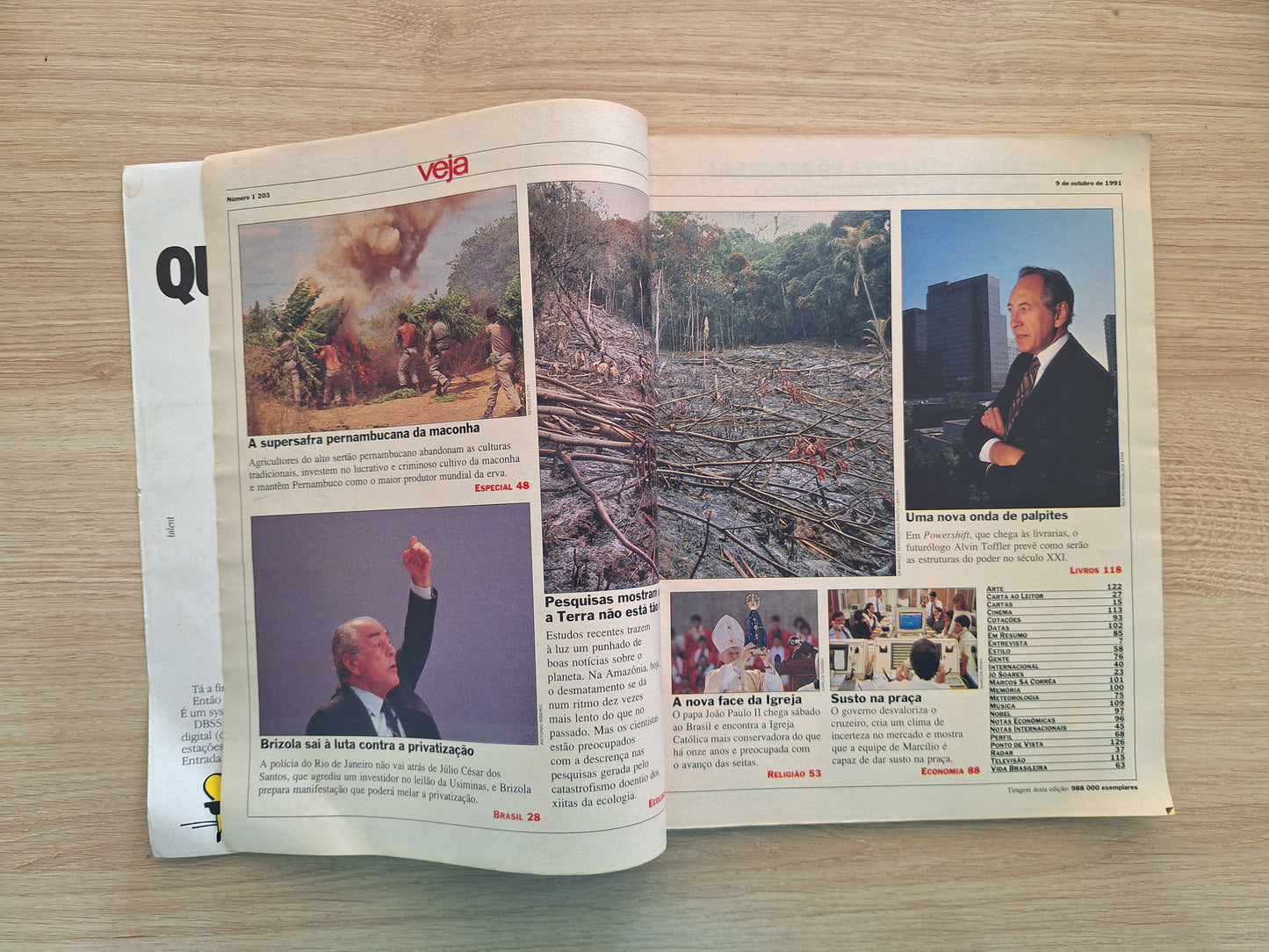 Revista Veja 1203 (1991)