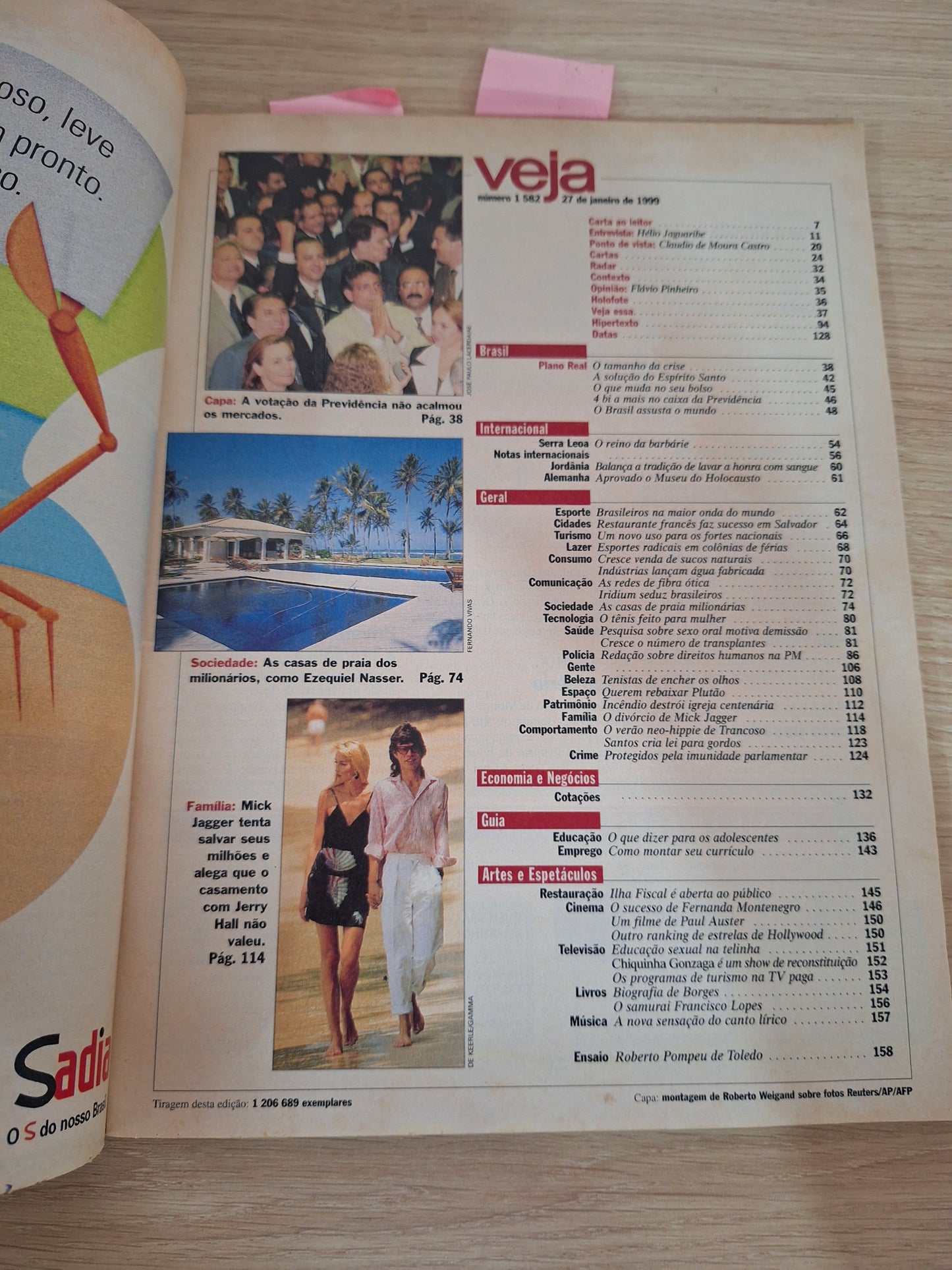 Revista Veja 1582 (1999)